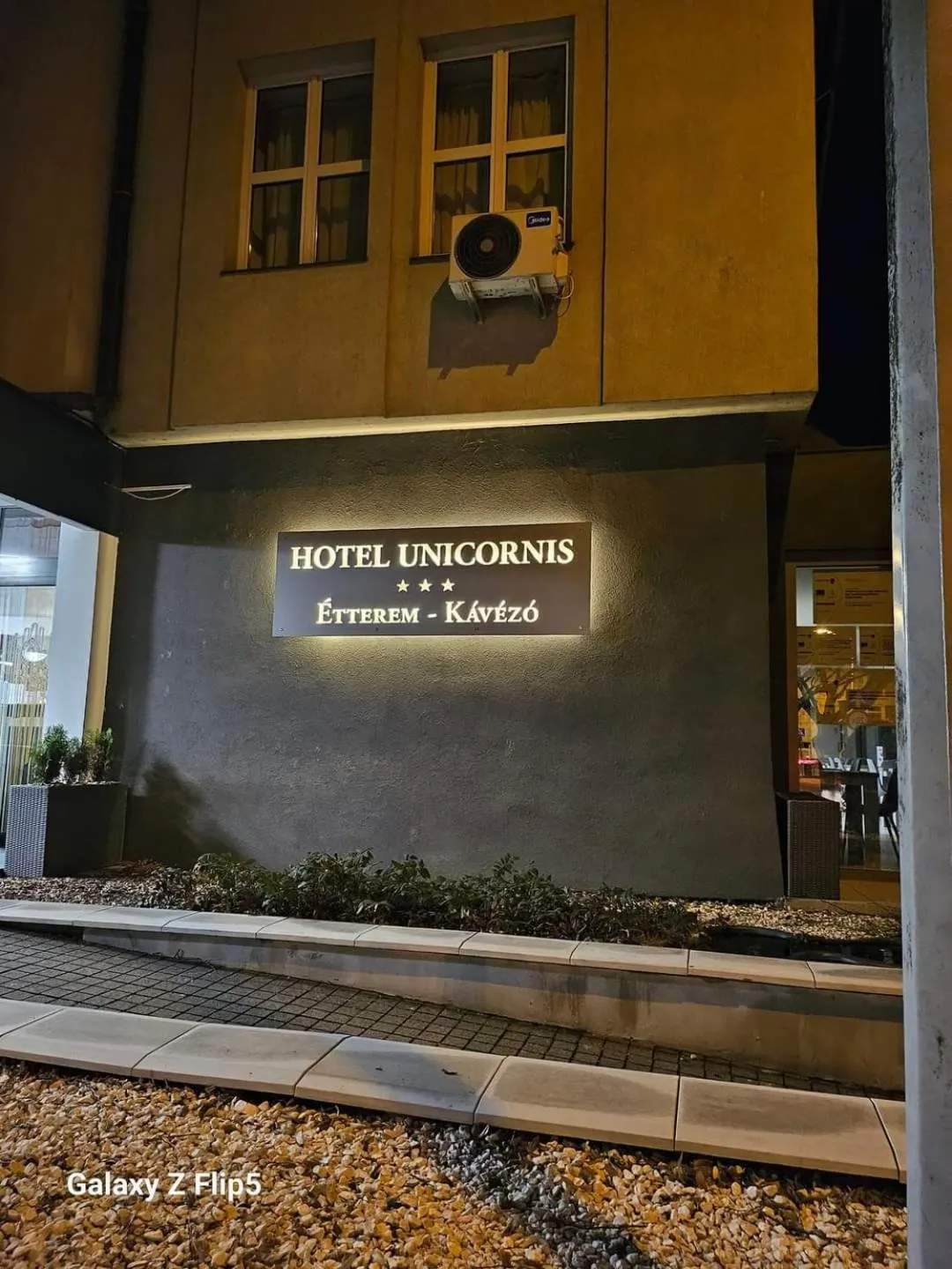 Property building in Hotel Unicornis