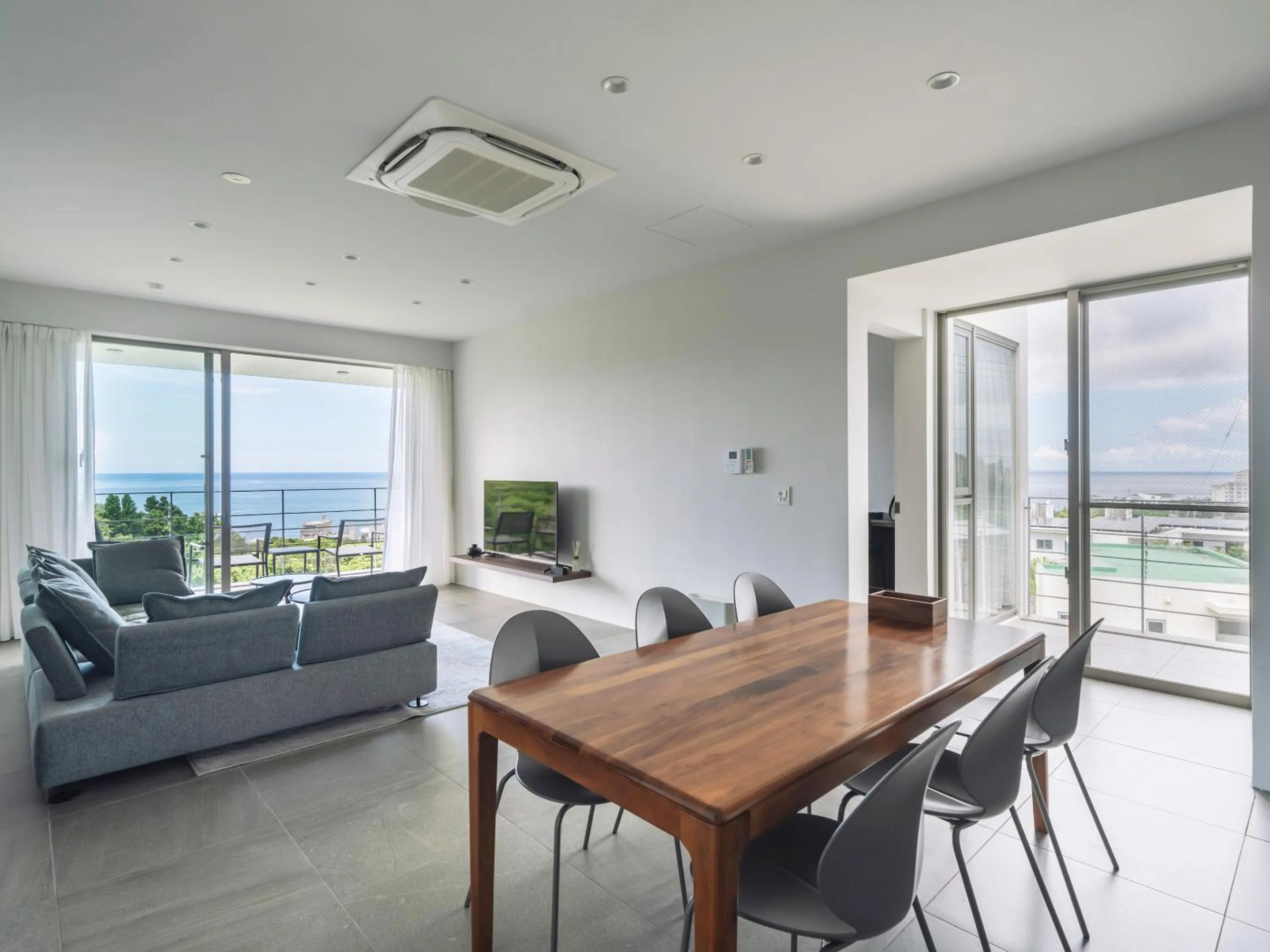 Living room in Blue Rela Luxe Resort Okinawa