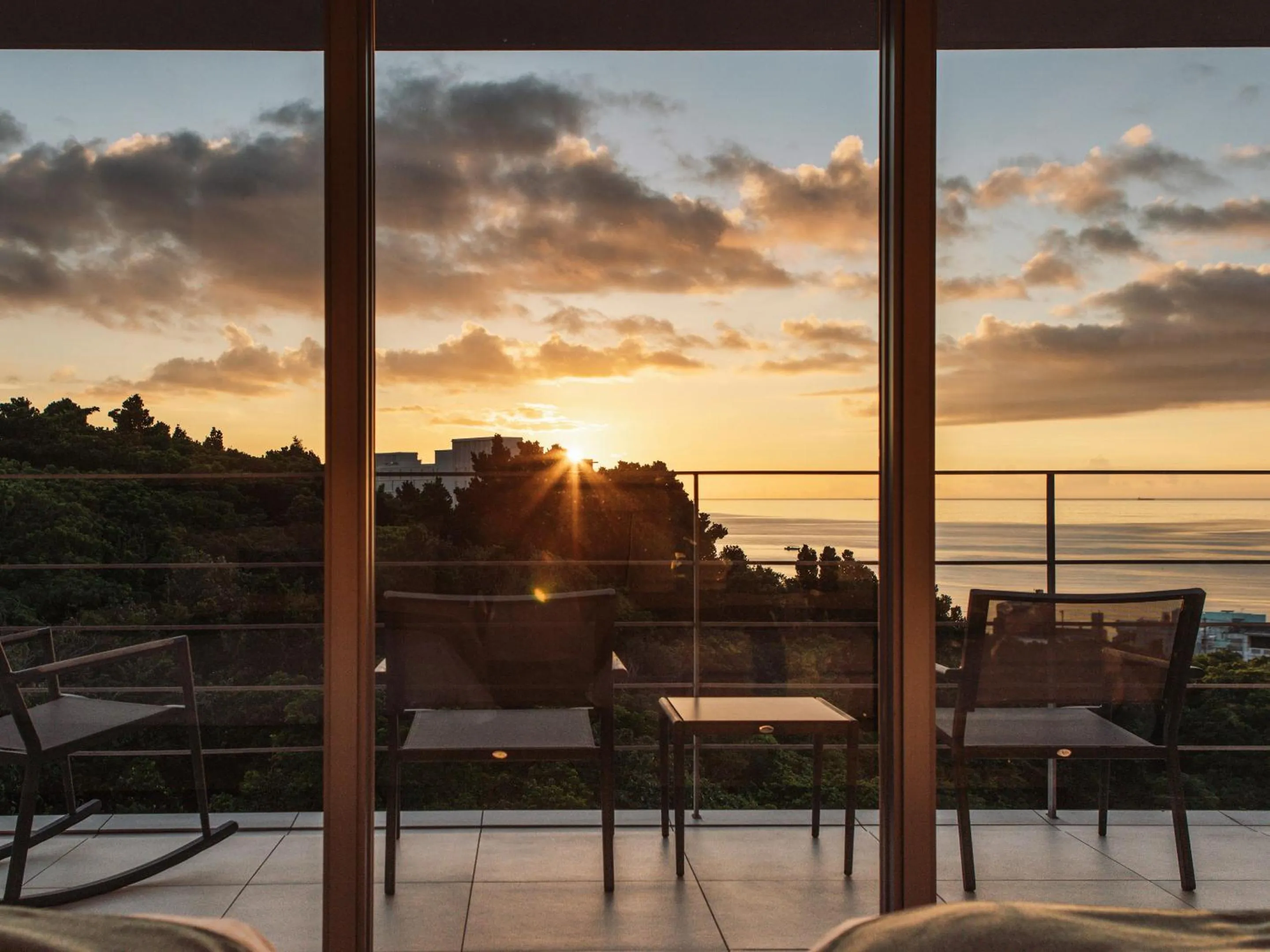 Balcony/Terrace in Blue Rela Luxe Resort Okinawa