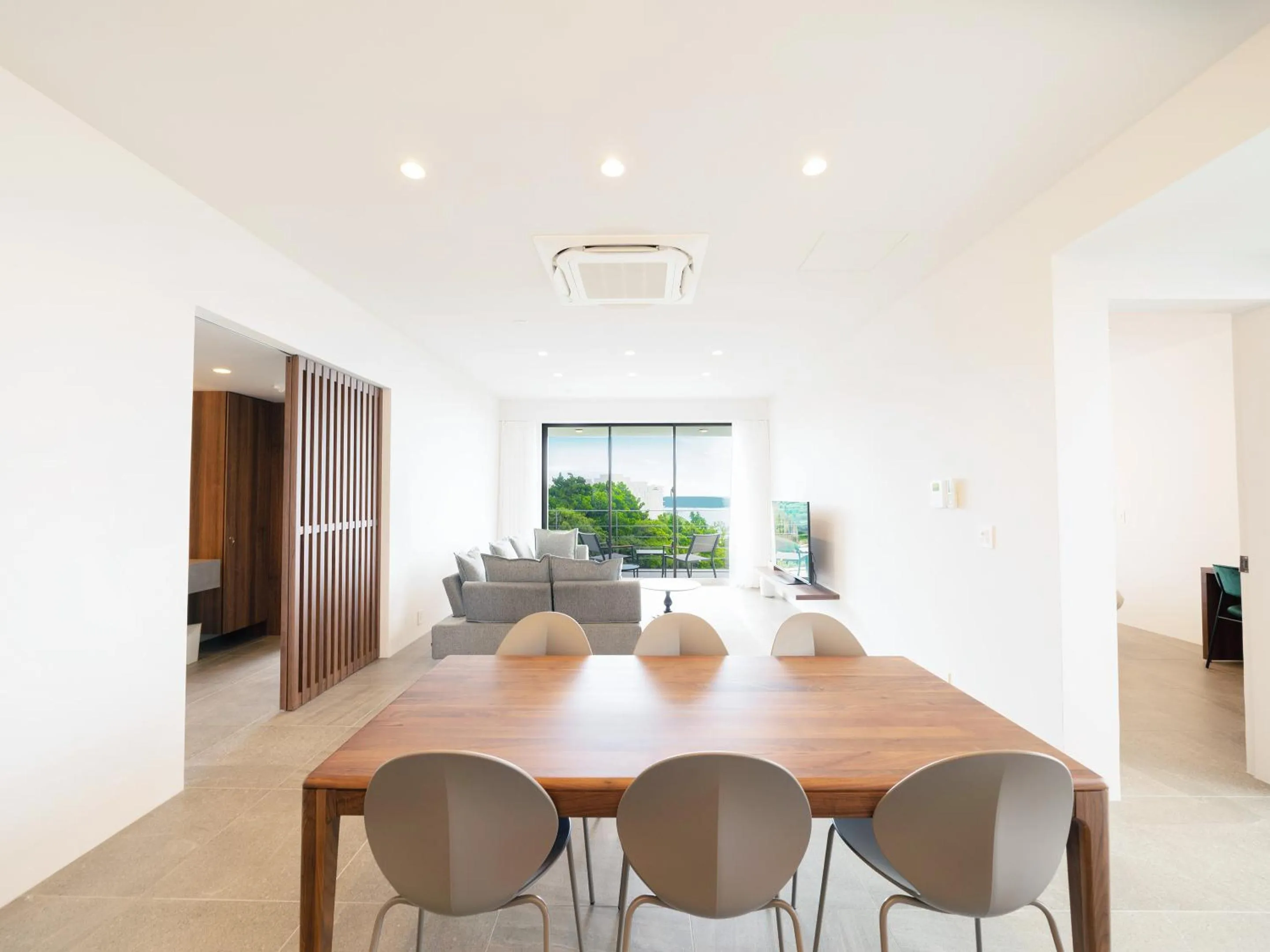 Living room in Blue Rela Luxe Resort Okinawa