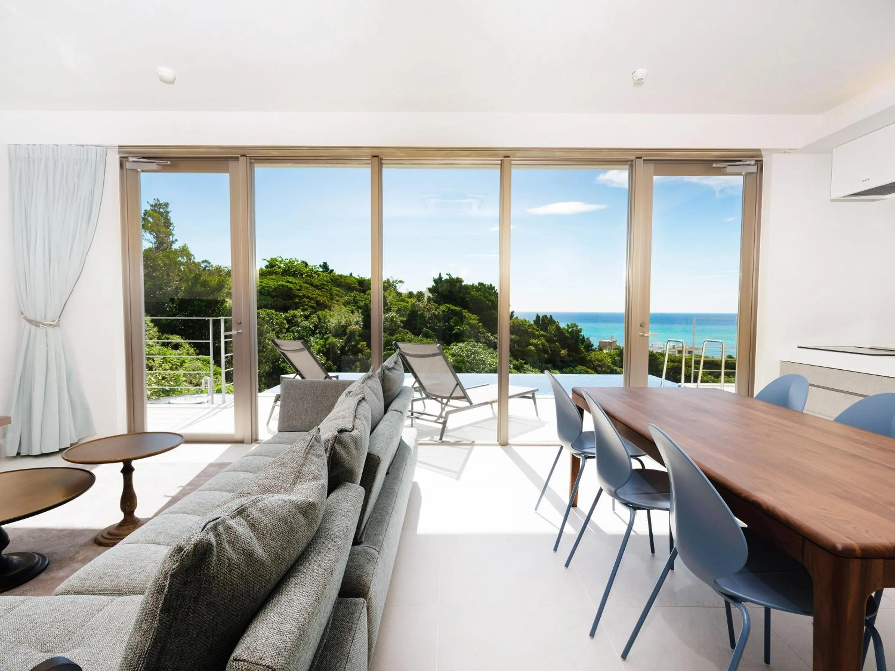 Living room in Blue Rela Luxe Resort Okinawa