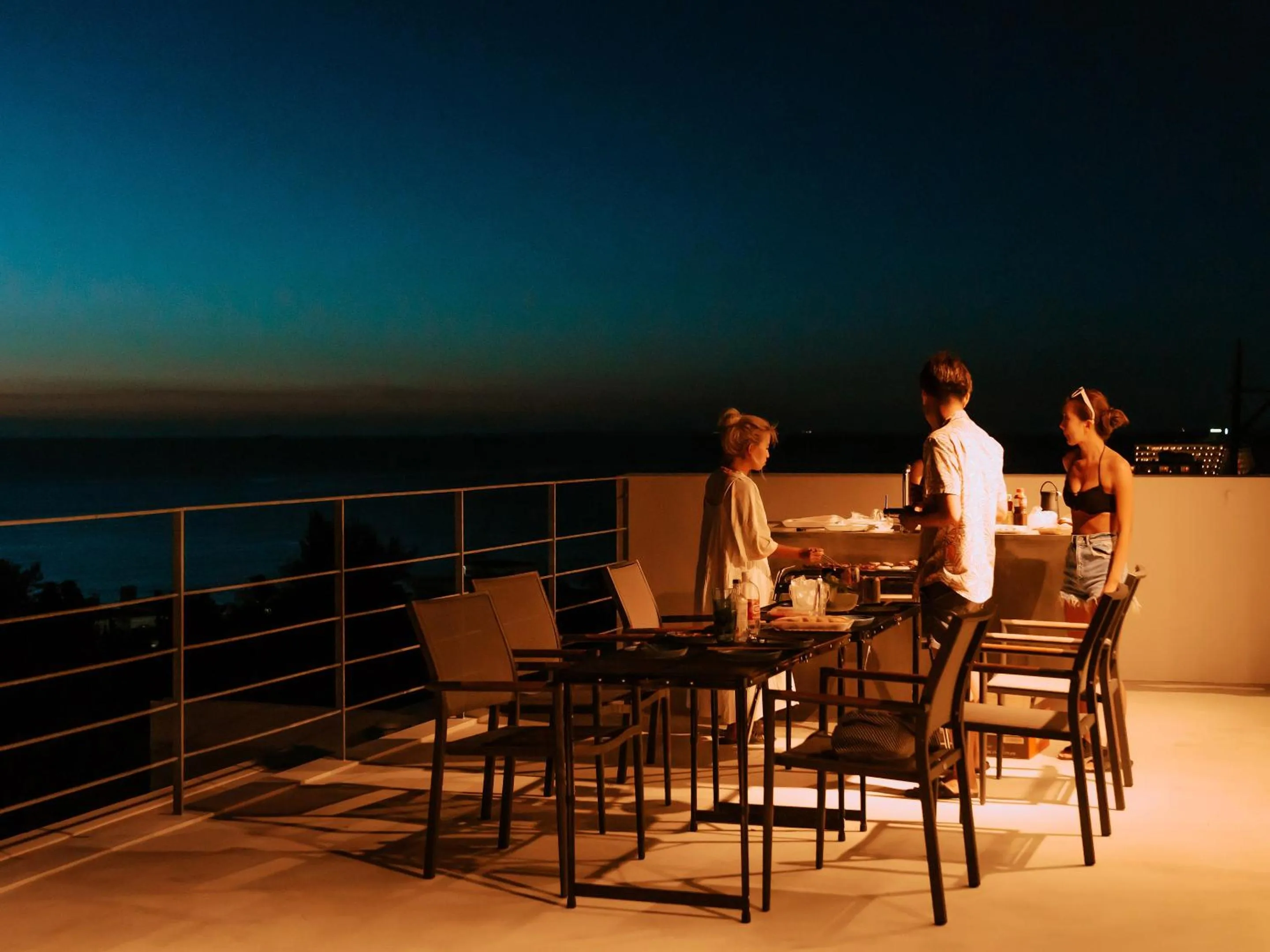 Balcony/Terrace in Blue Rela Luxe Resort Okinawa