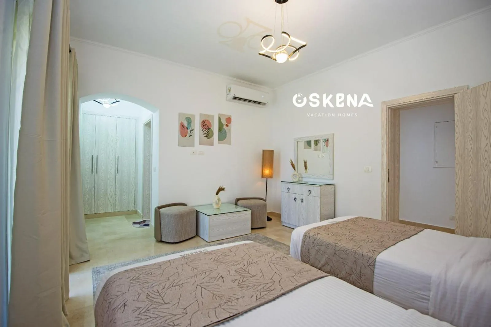 Bedroom, Bed in OSKENA Azzurra Sahl Hasheesh Hurghada