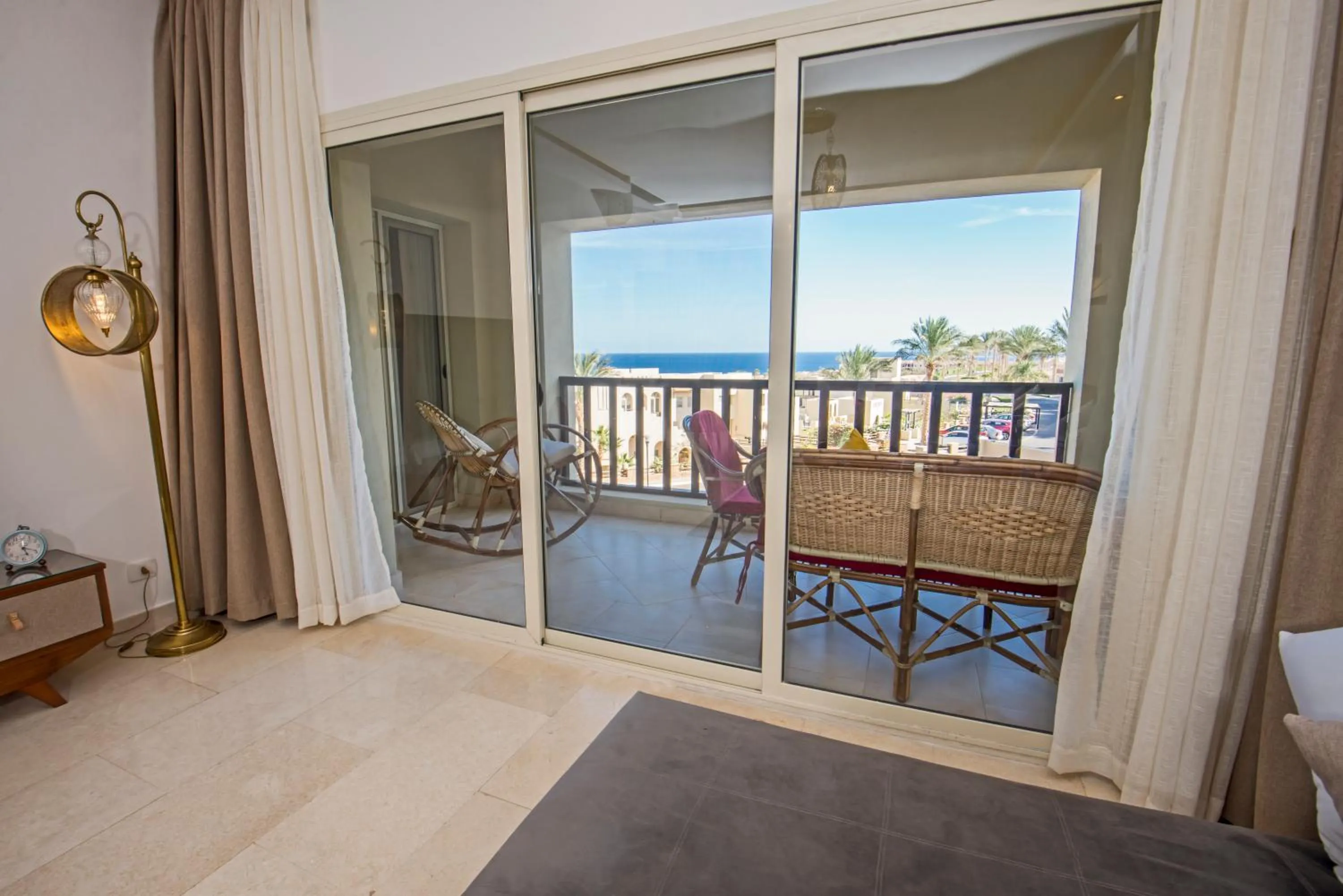 Balcony/Terrace in OSKENA Azzurra Sahl Hasheesh Hurghada