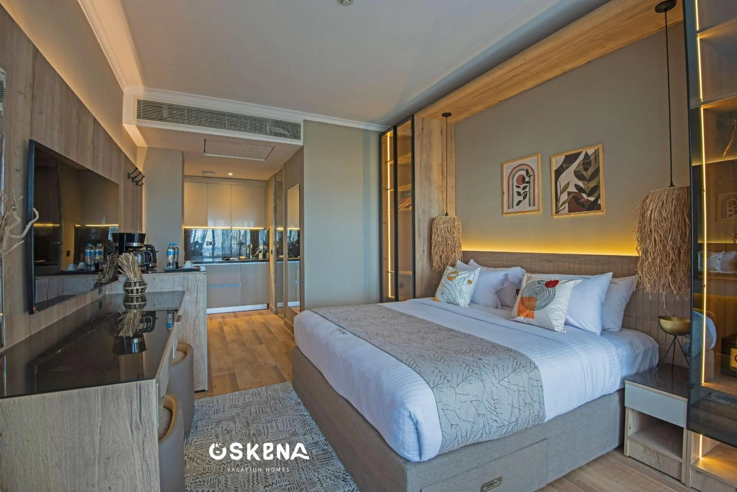 Photo of the whole room, Bed in OSKENA Azzurra Sahl Hasheesh Hurghada