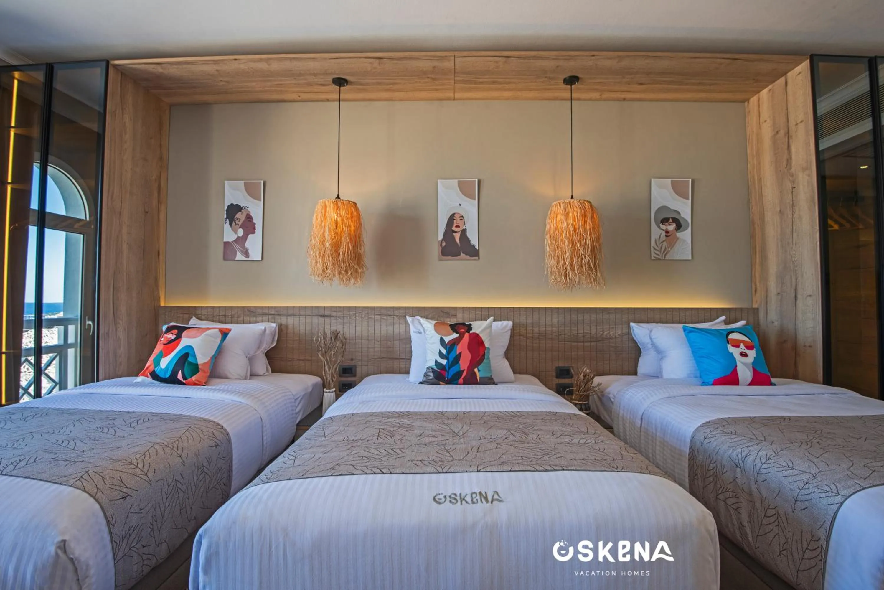 Photo of the whole room, Bed in OSKENA Azzurra Sahl Hasheesh Hurghada