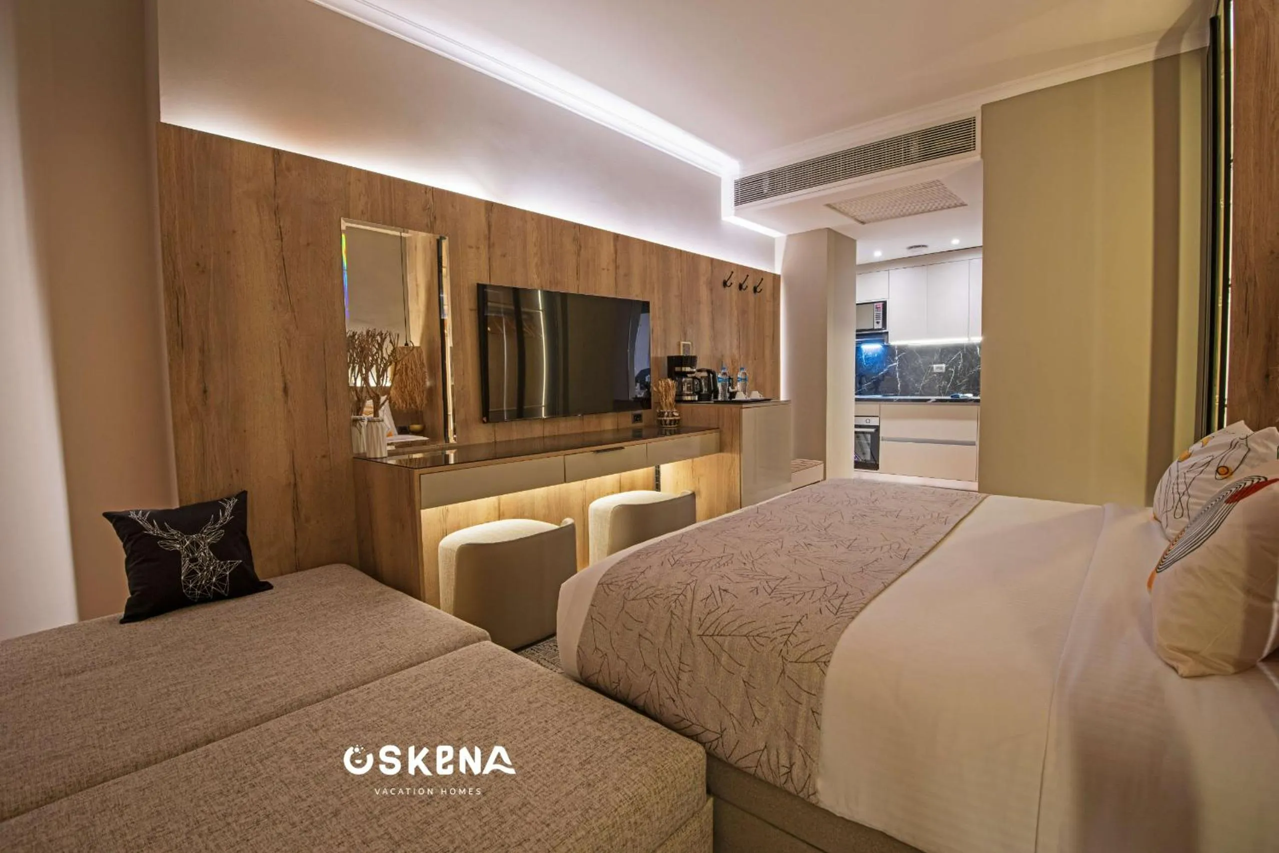 Photo of the whole room, Bed in OSKENA Azzurra Sahl Hasheesh Hurghada