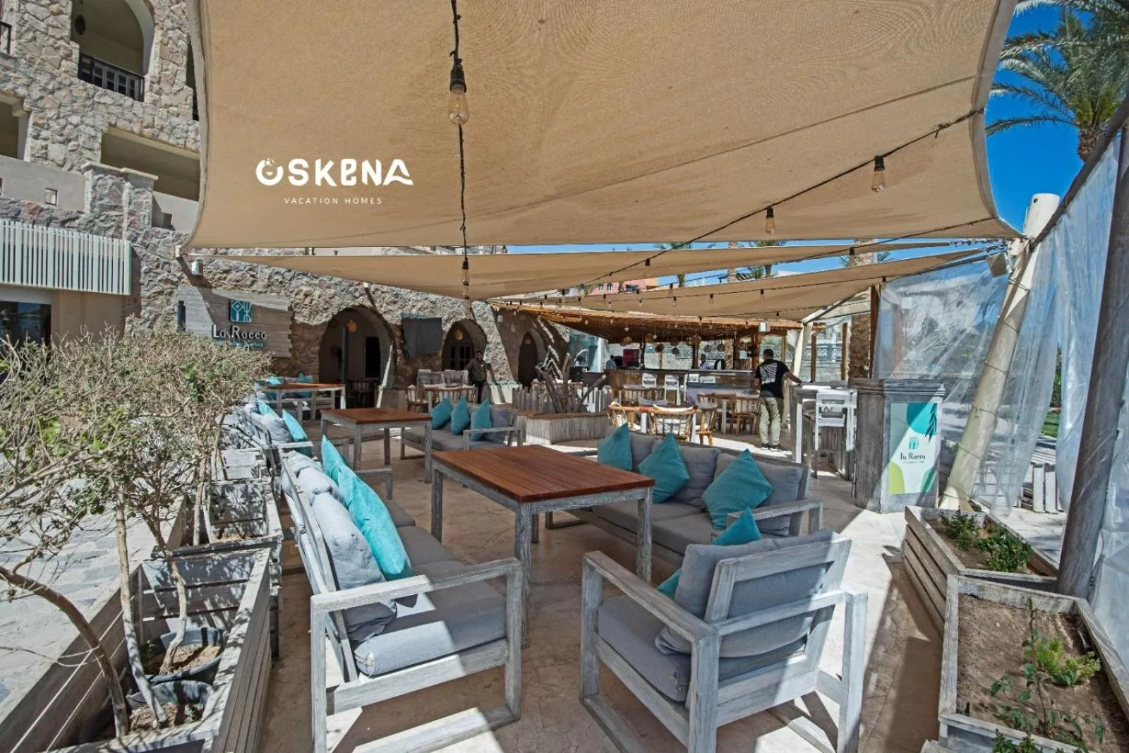 Restaurant/places to eat in OSKENA Azzurra Sahl Hasheesh Hurghada