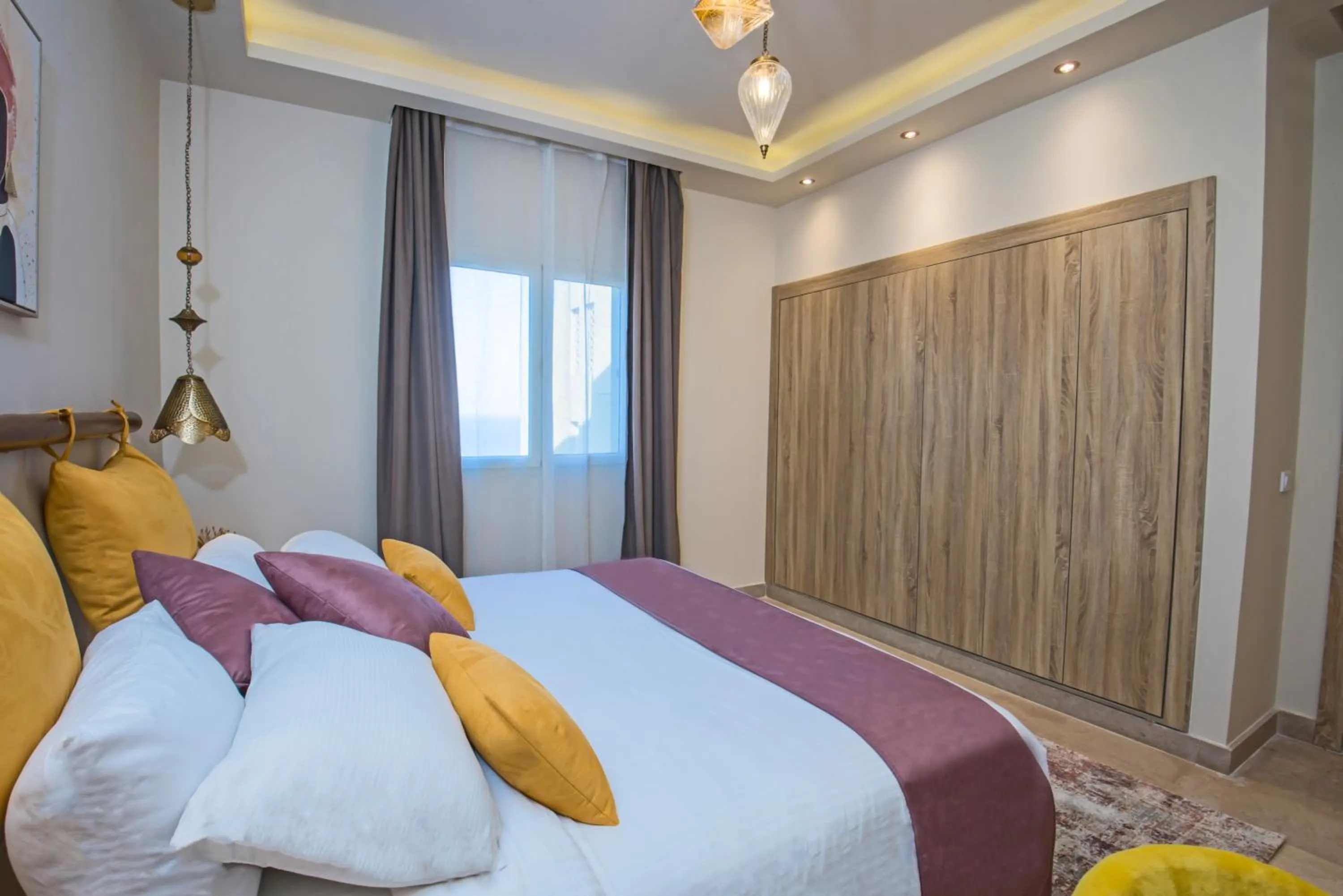 Bed in OSKENA Azzurra Sahl Hasheesh Hurghada