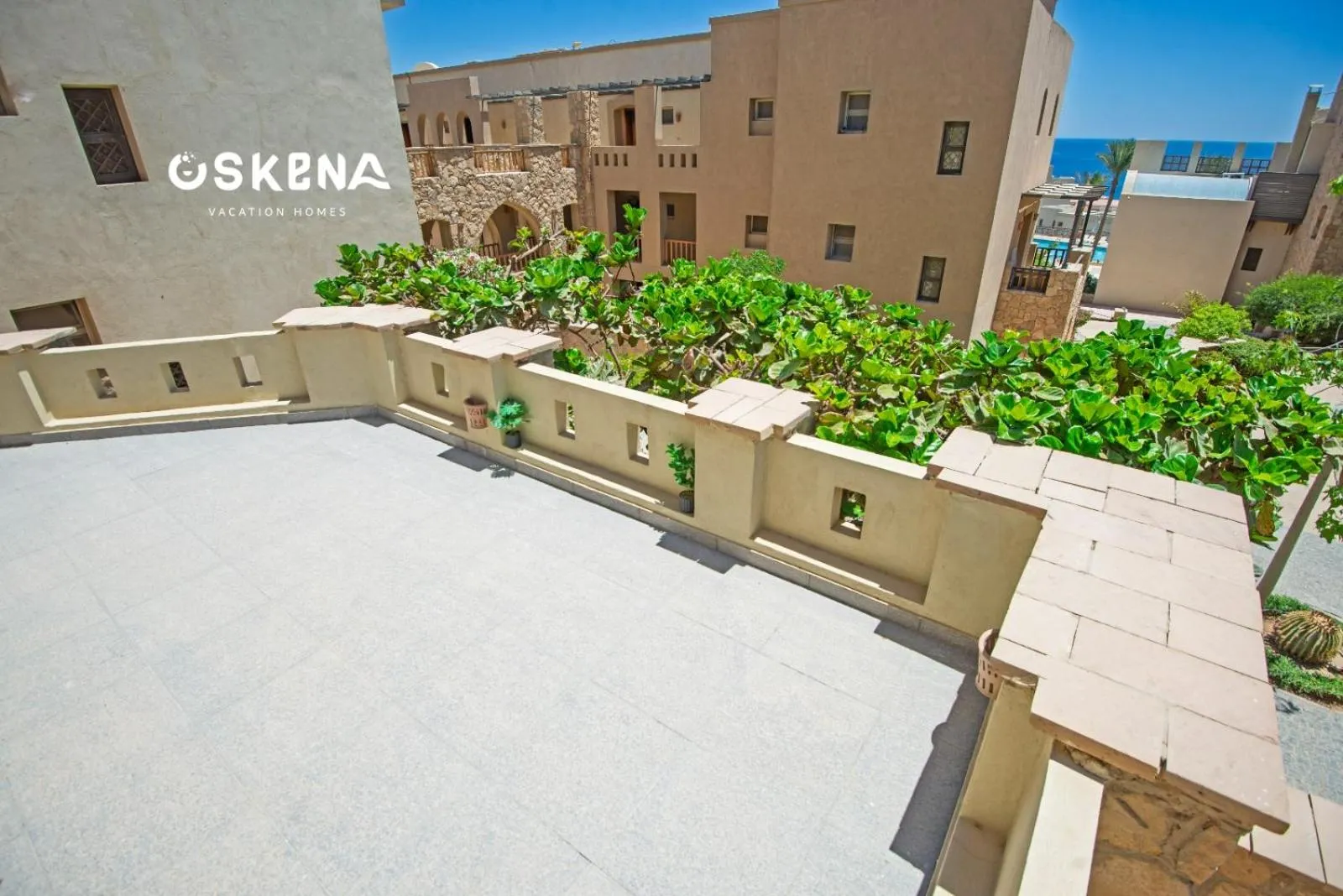 Balcony/Terrace in OSKENA Azzurra Sahl Hasheesh Hurghada