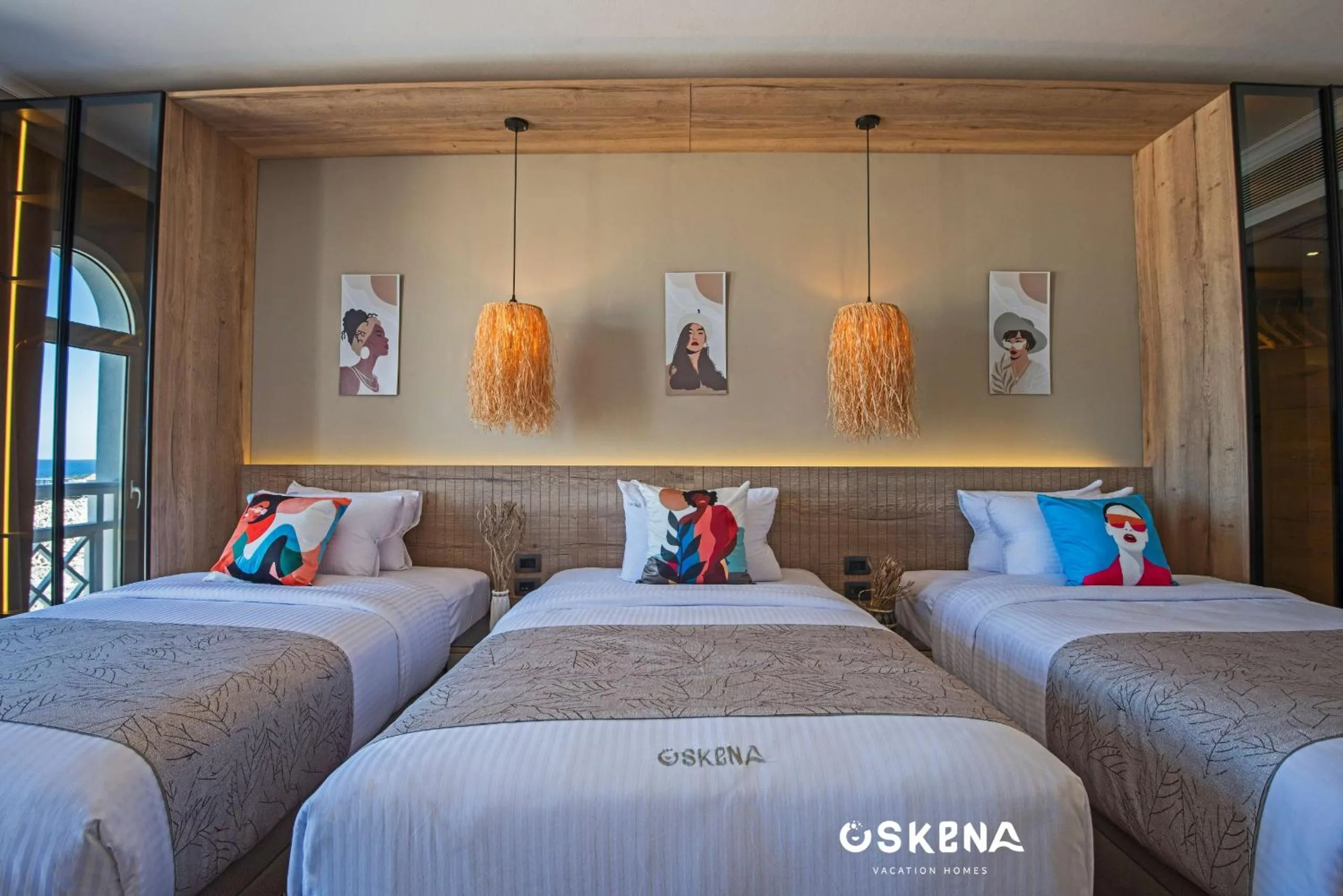 Photo of the whole room, Bed in OSKENA Azzurra Sahl Hasheesh Hurghada