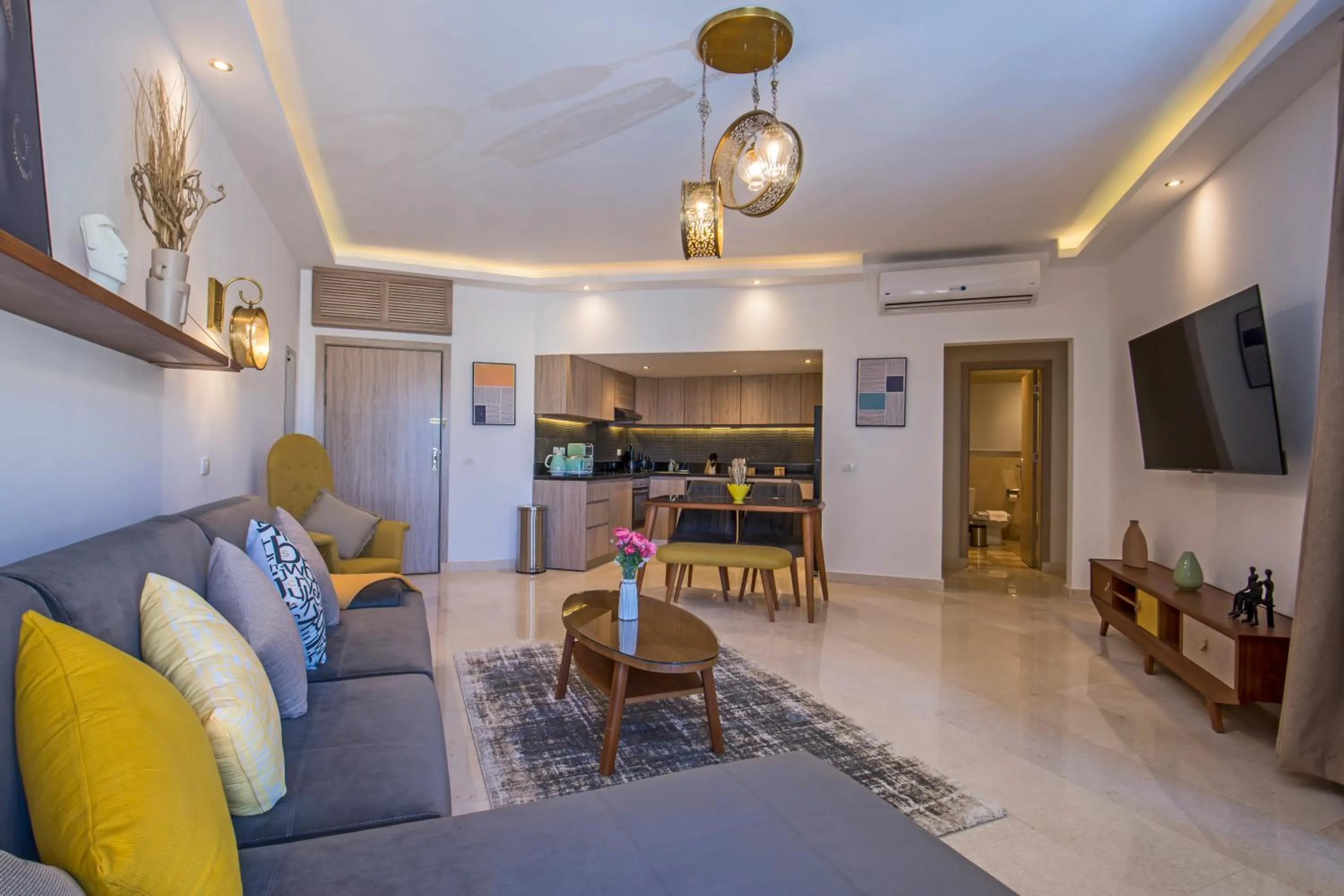 Living room in OSKENA Azzurra Sahl Hasheesh Hurghada