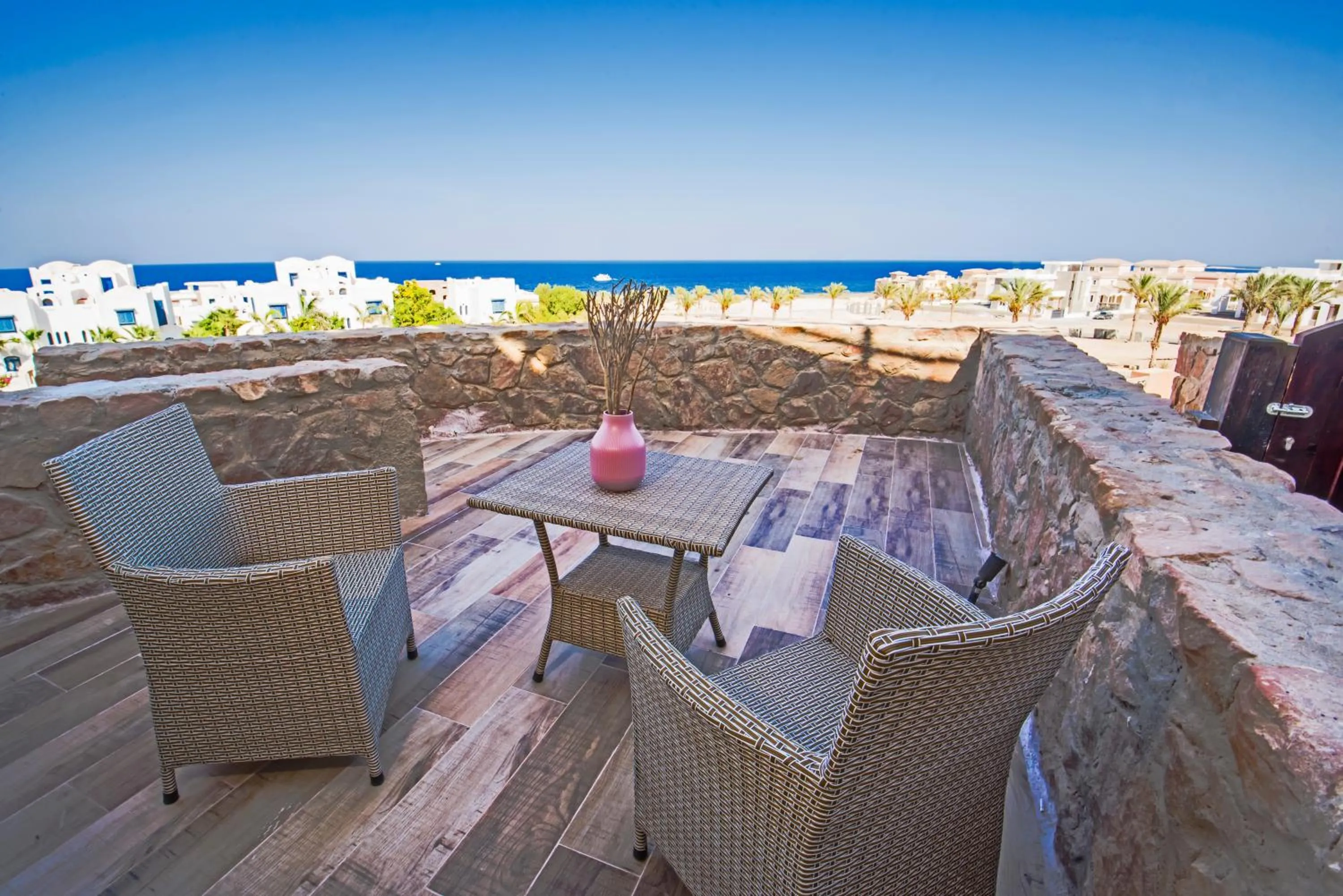 Balcony/Terrace in OSKENA Azzurra Sahl Hasheesh Hurghada