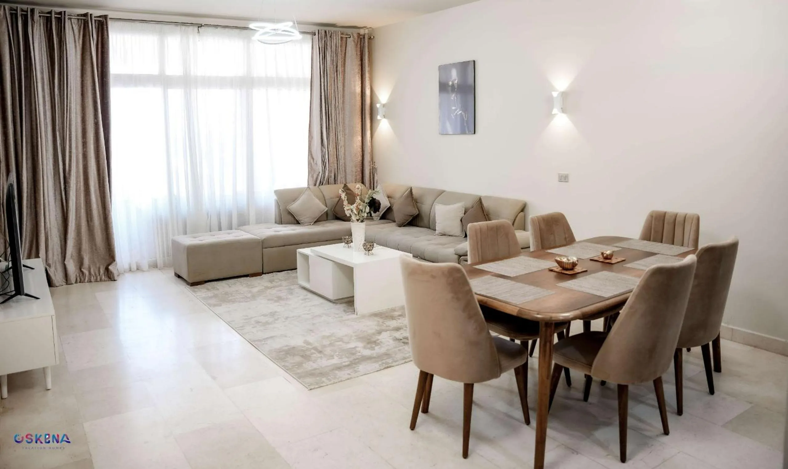 Living room in OSKENA Azzurra Sahl Hasheesh Hurghada