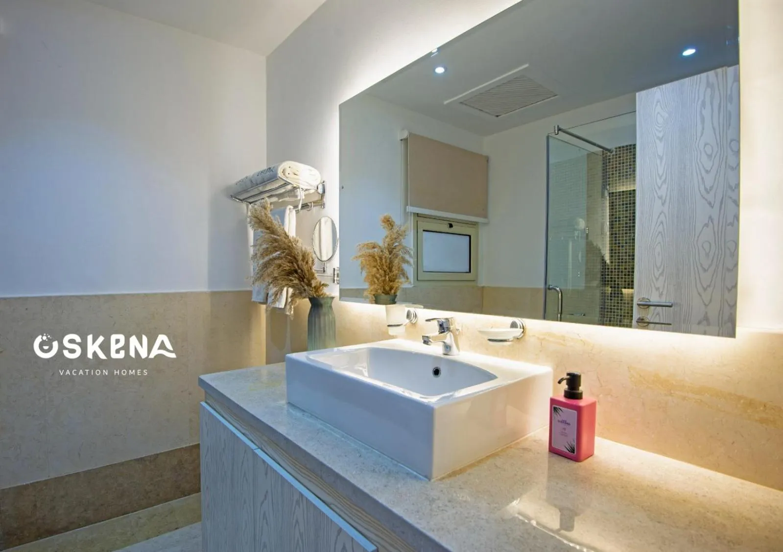 Bathroom in OSKENA Azzurra Sahl Hasheesh Hurghada