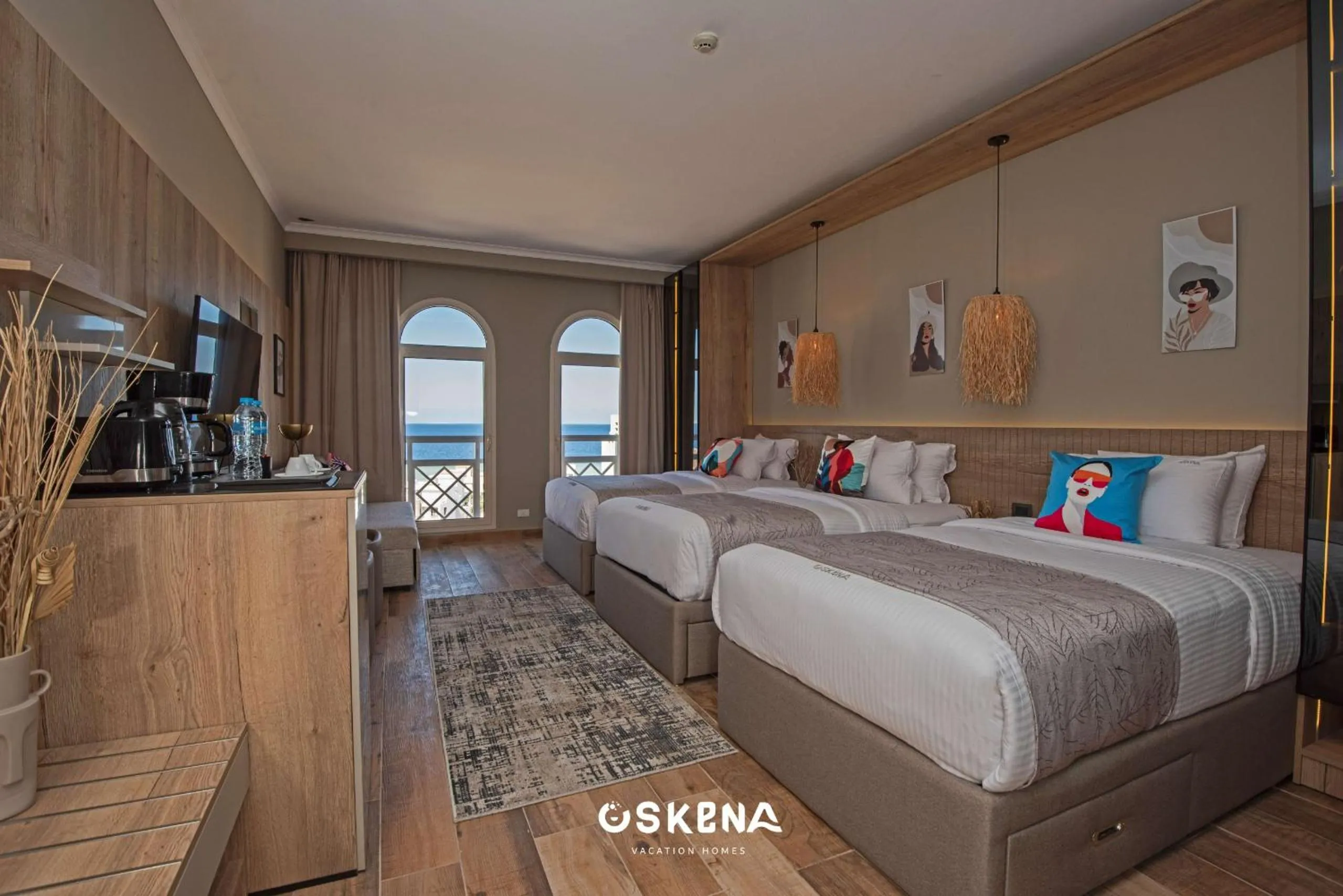 Photo of the whole room, Bed in OSKENA Azzurra Sahl Hasheesh Hurghada