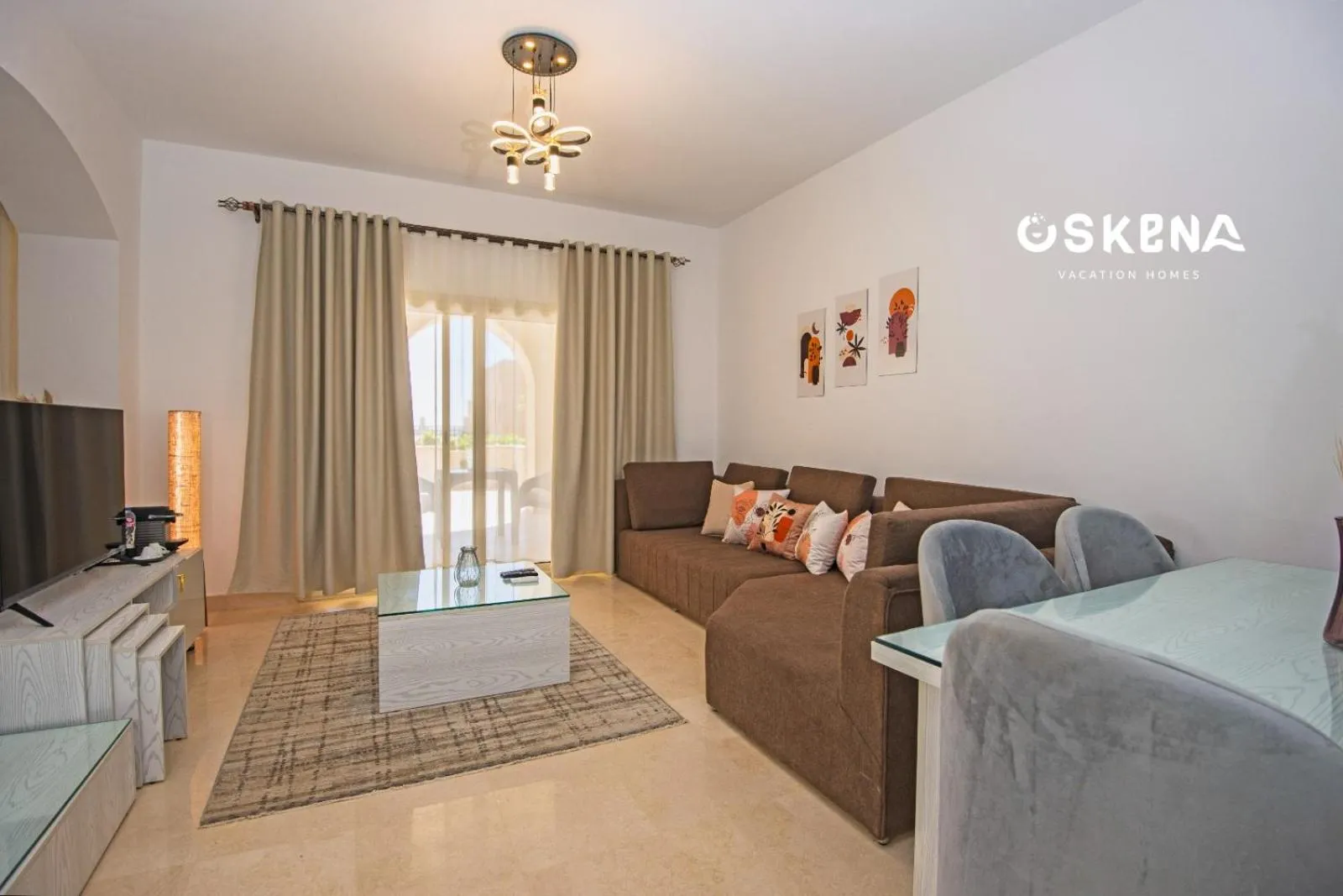 Seating area in OSKENA Azzurra Sahl Hasheesh Hurghada