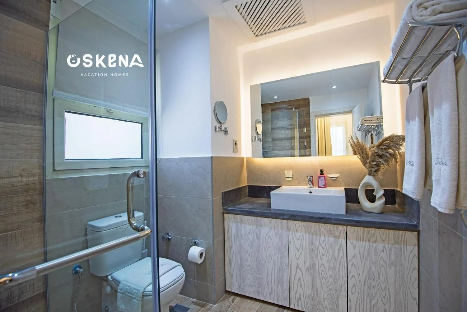 Bathroom in OSKENA Azzurra Sahl Hasheesh Hurghada