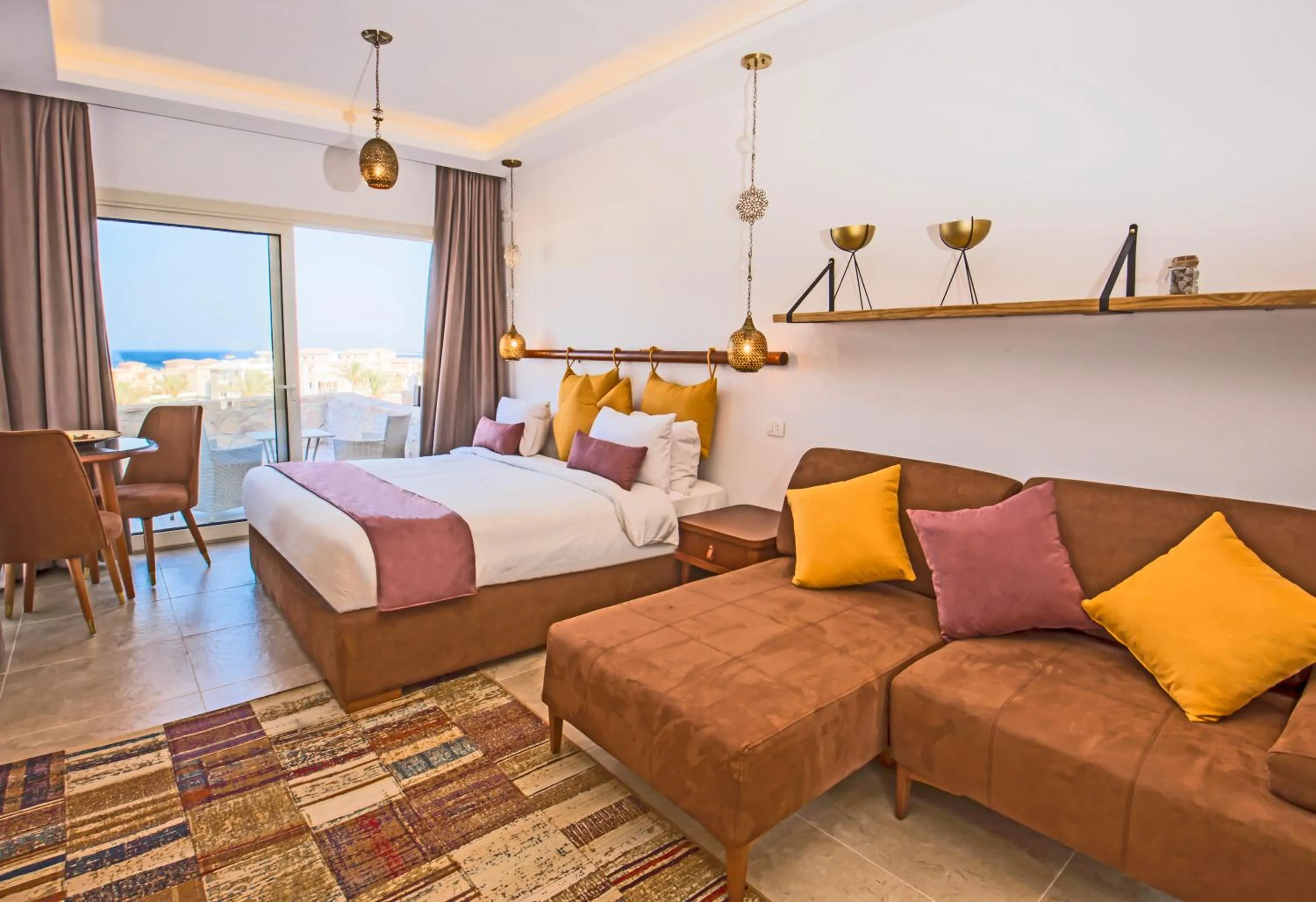 Photo of the whole room, Bed in OSKENA Azzurra Sahl Hasheesh Hurghada