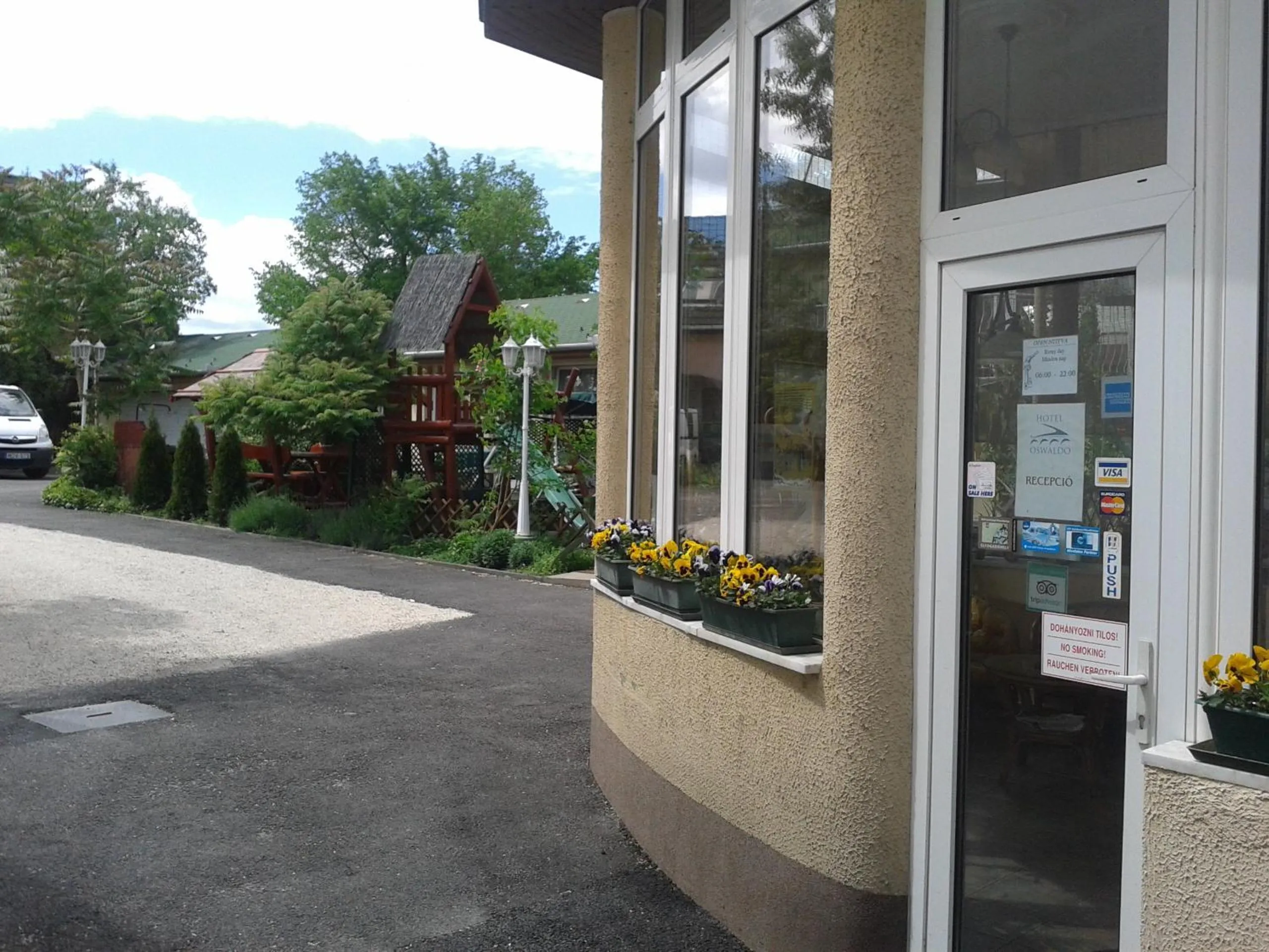 Lobby or reception in Hotel Oswaldo