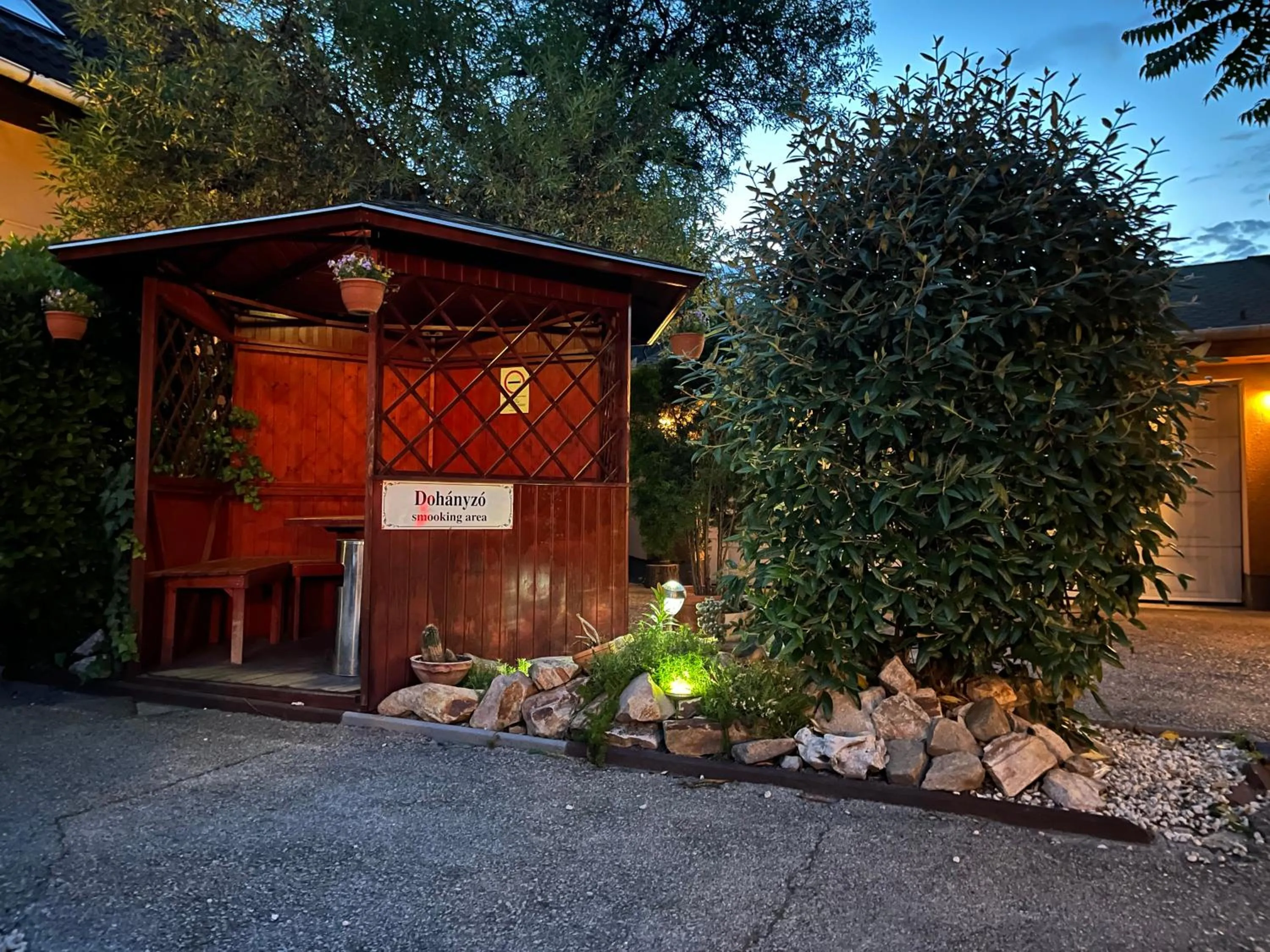 Garden in Hotel Oswaldo