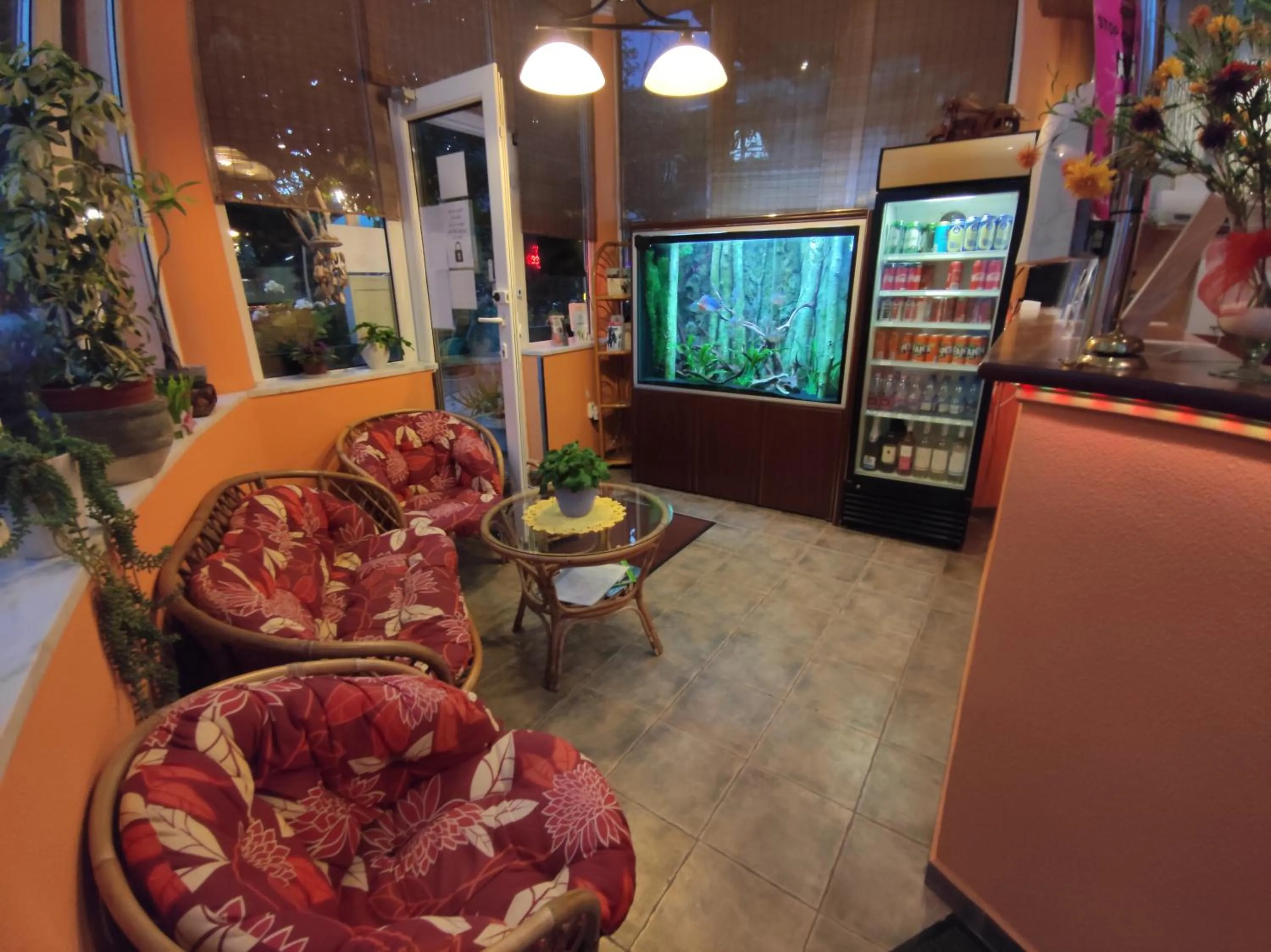 Lobby or reception in Hotel Oswaldo