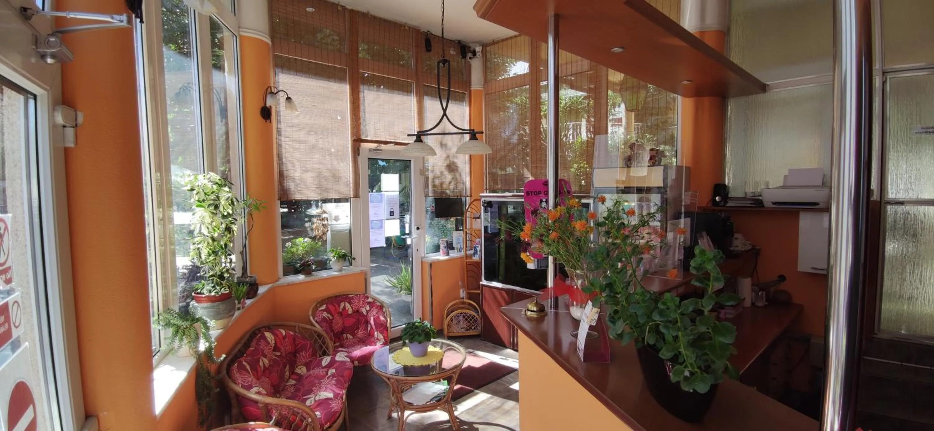 Lobby or reception in Hotel Oswaldo