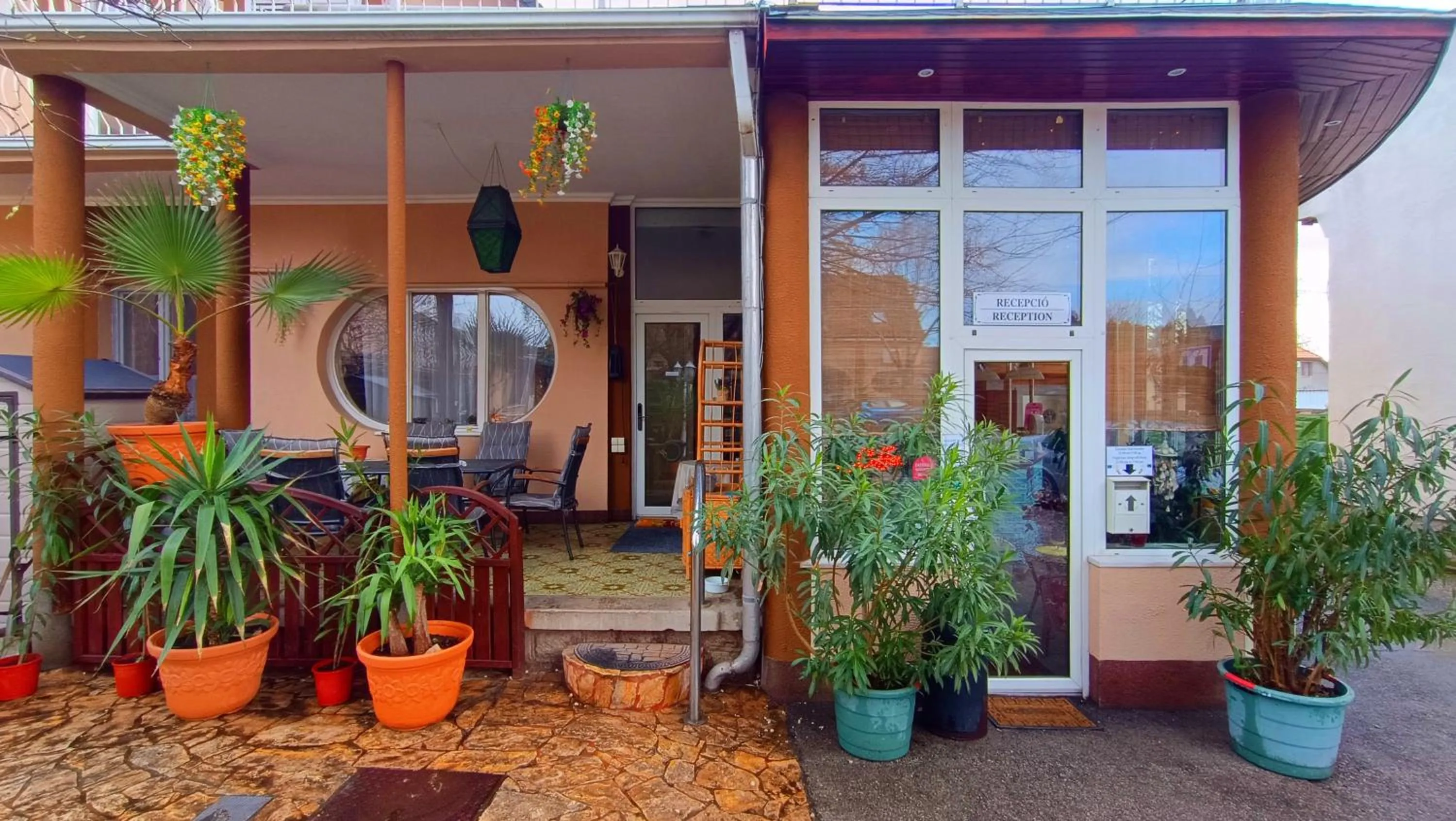 Lobby or reception in Hotel Oswaldo