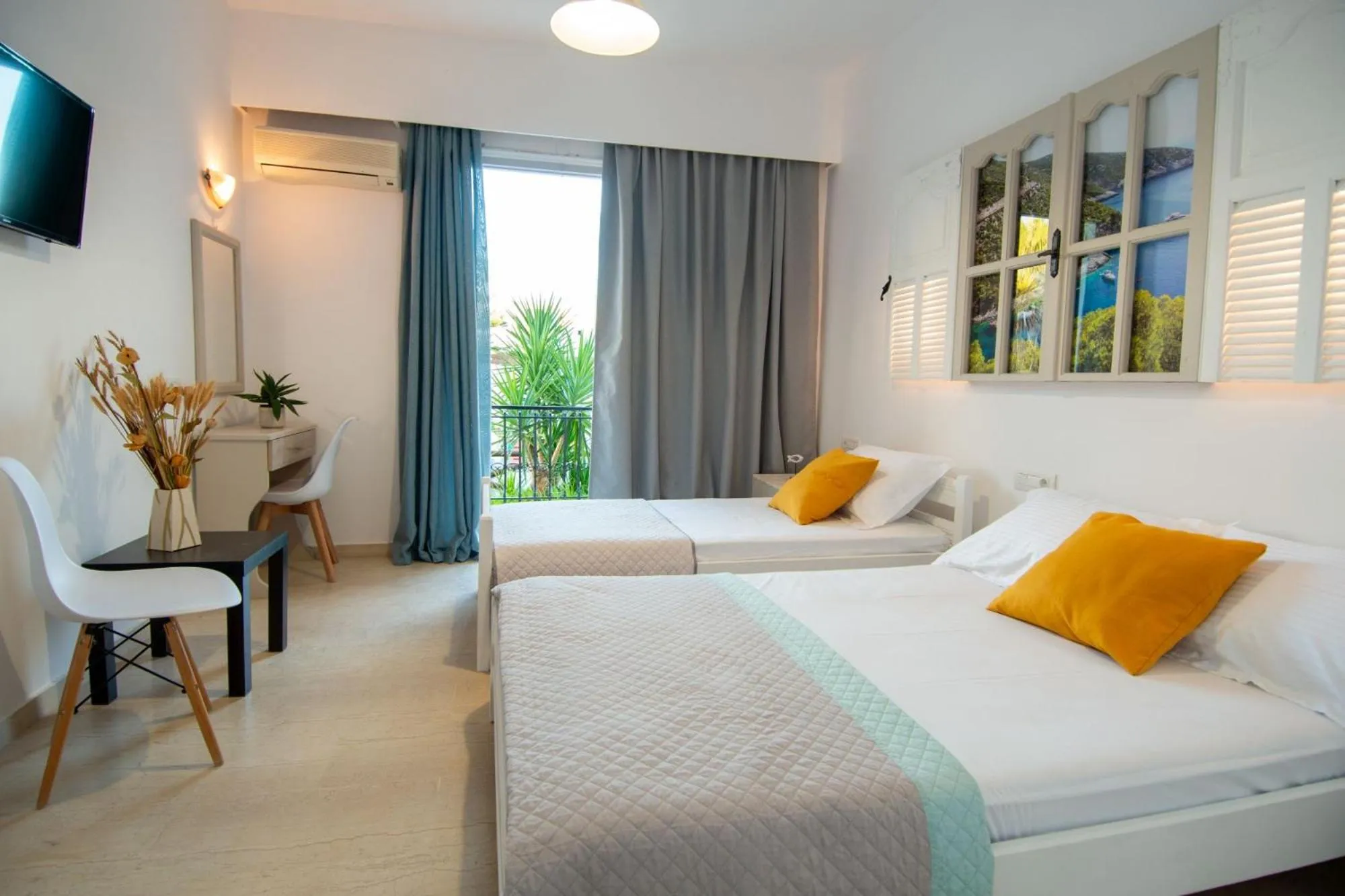 Photo of the whole room, Bed in Kolevri Studios - 650m from Laganas Center, by ZanteWize