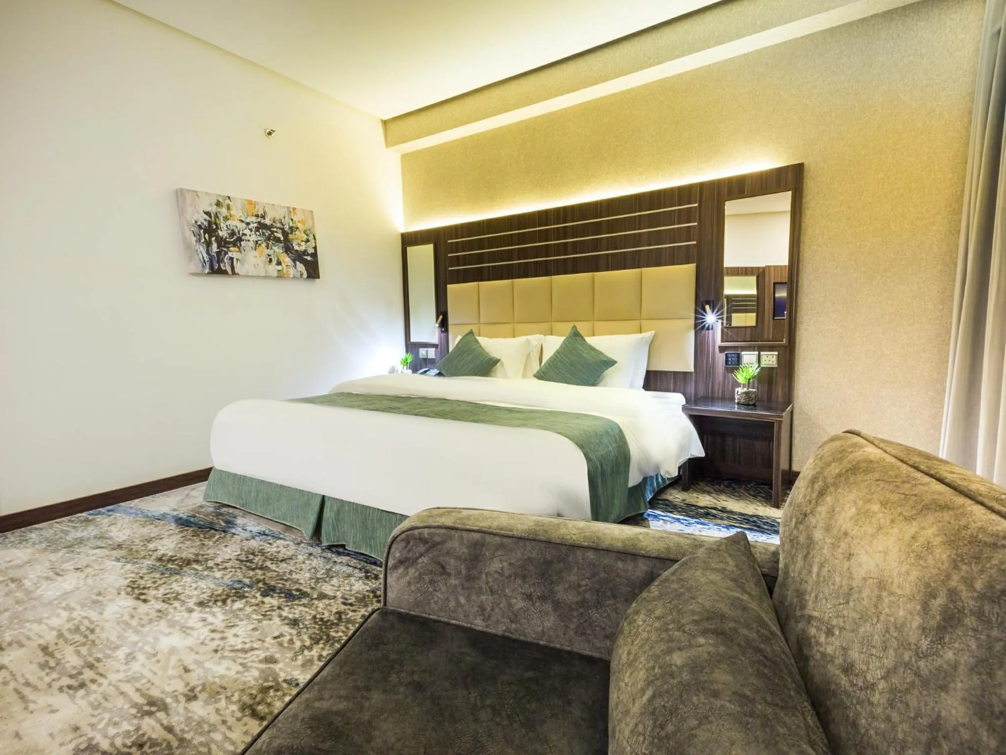 Photo of the whole room, Bed in White Diamond Hotel Sari