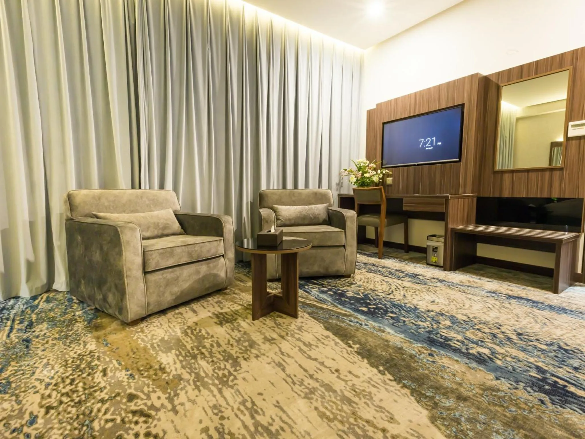 Living room in White Diamond Hotel Sari