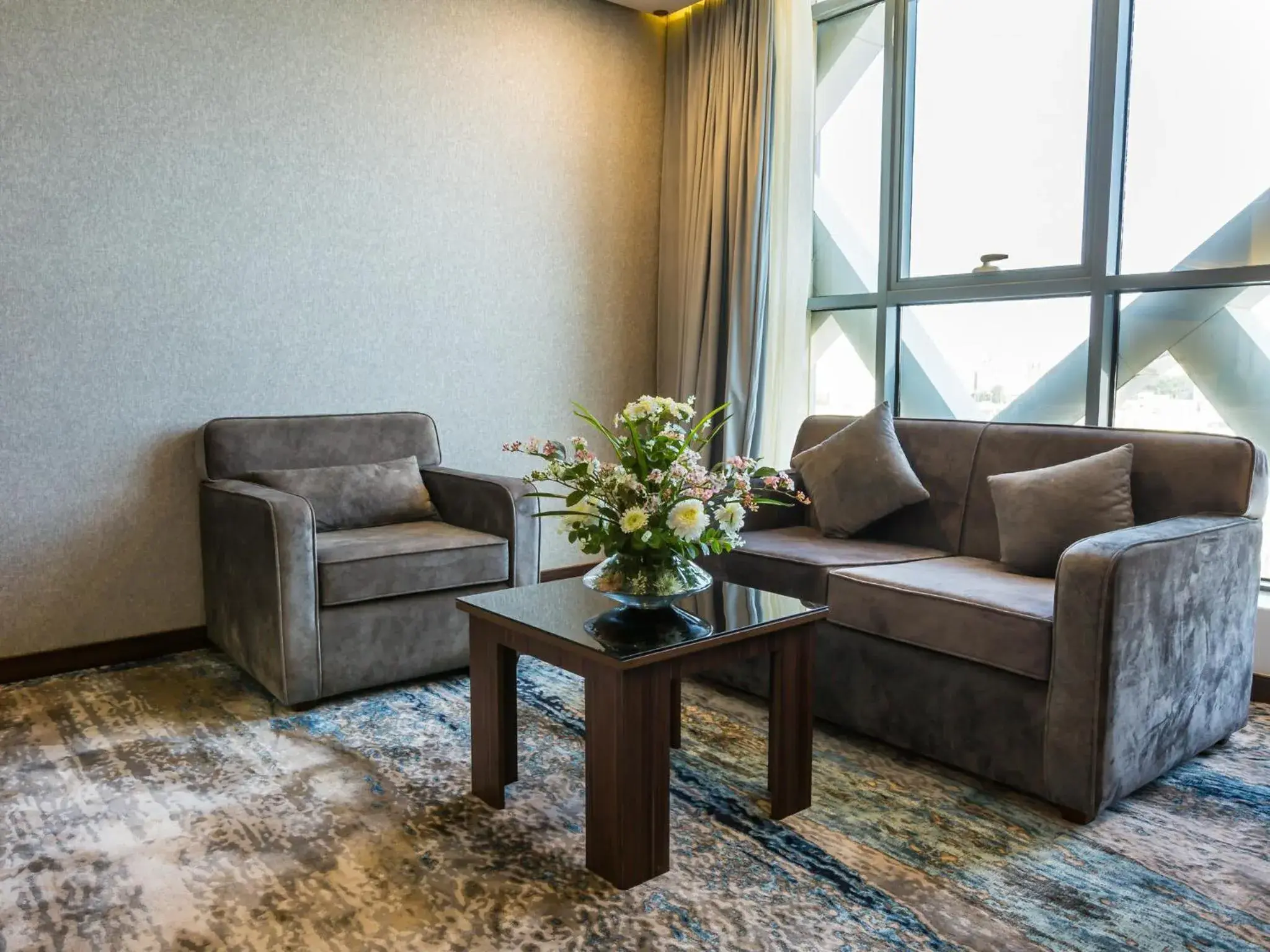 Living room in White Diamond Hotel Sari Living room in White Diamond Hotel Sari