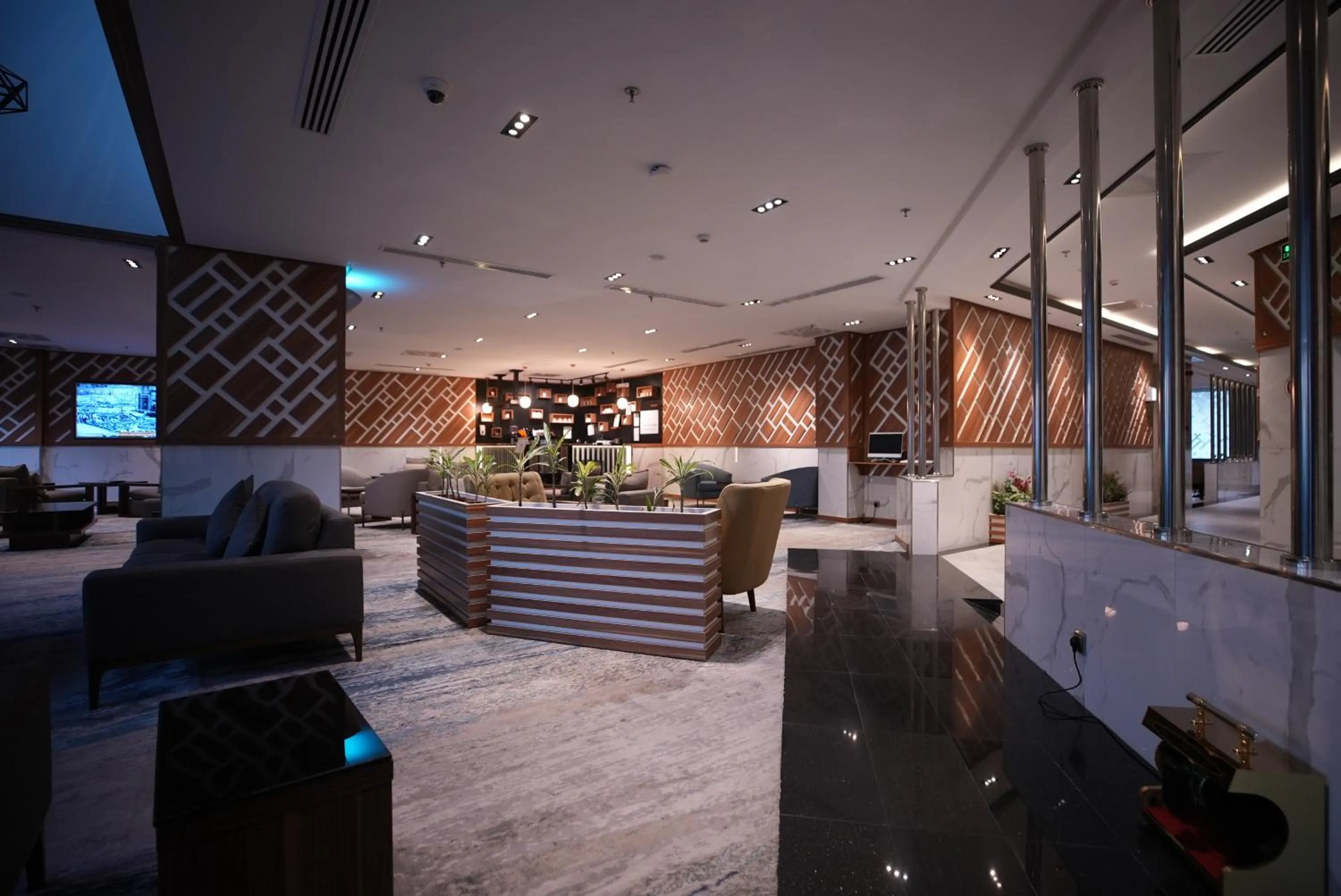 Property building in White Diamond Hotel Sari