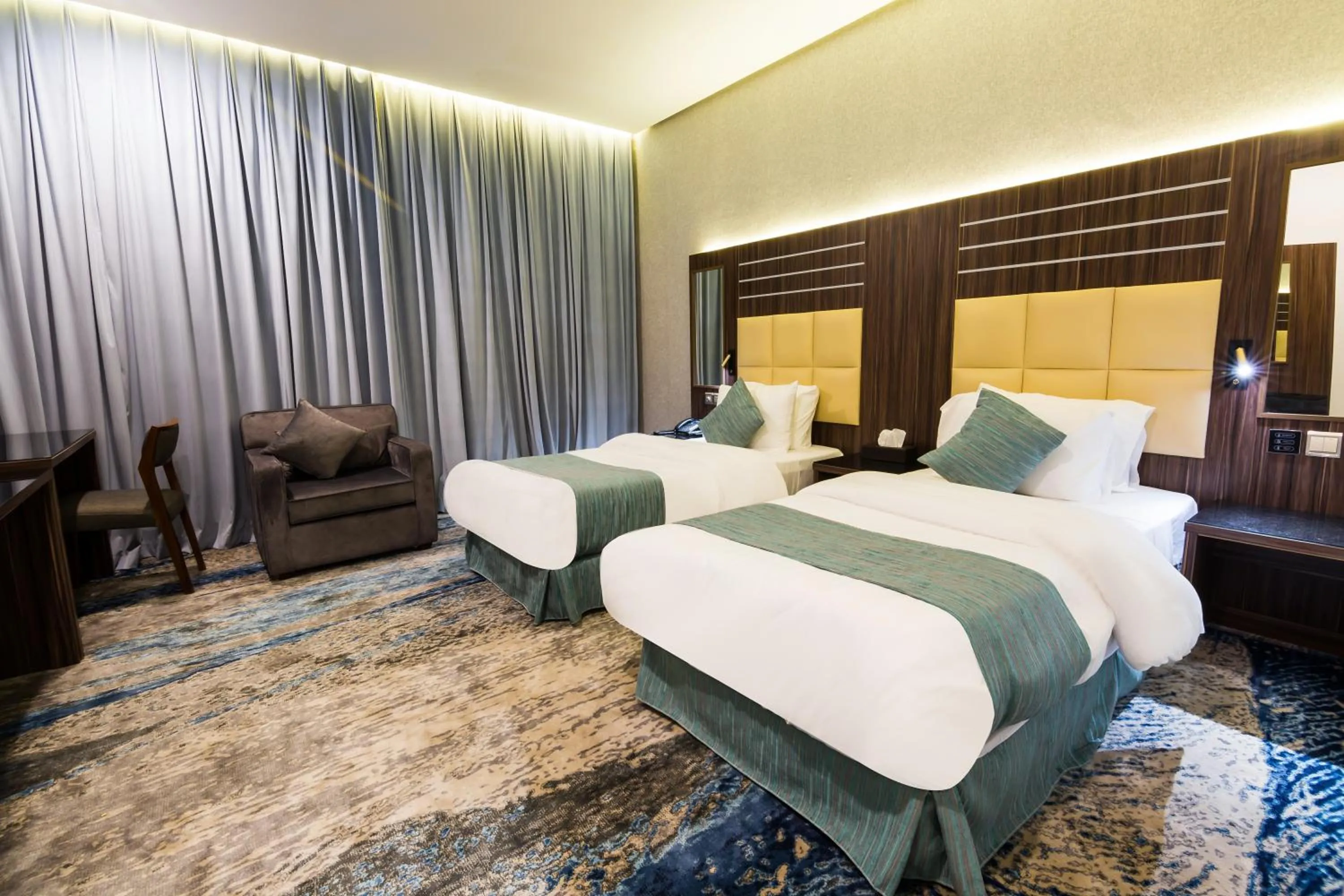 Photo of the whole room, Bed in White Diamond Hotel Sari