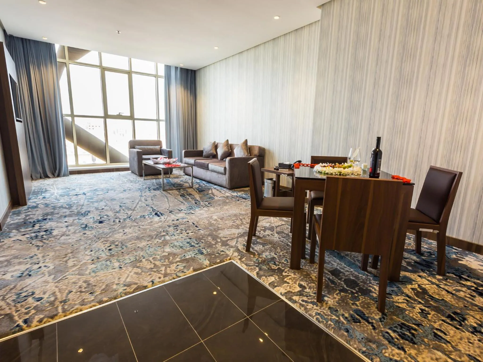 Dining area in Wow Diamond Hotel