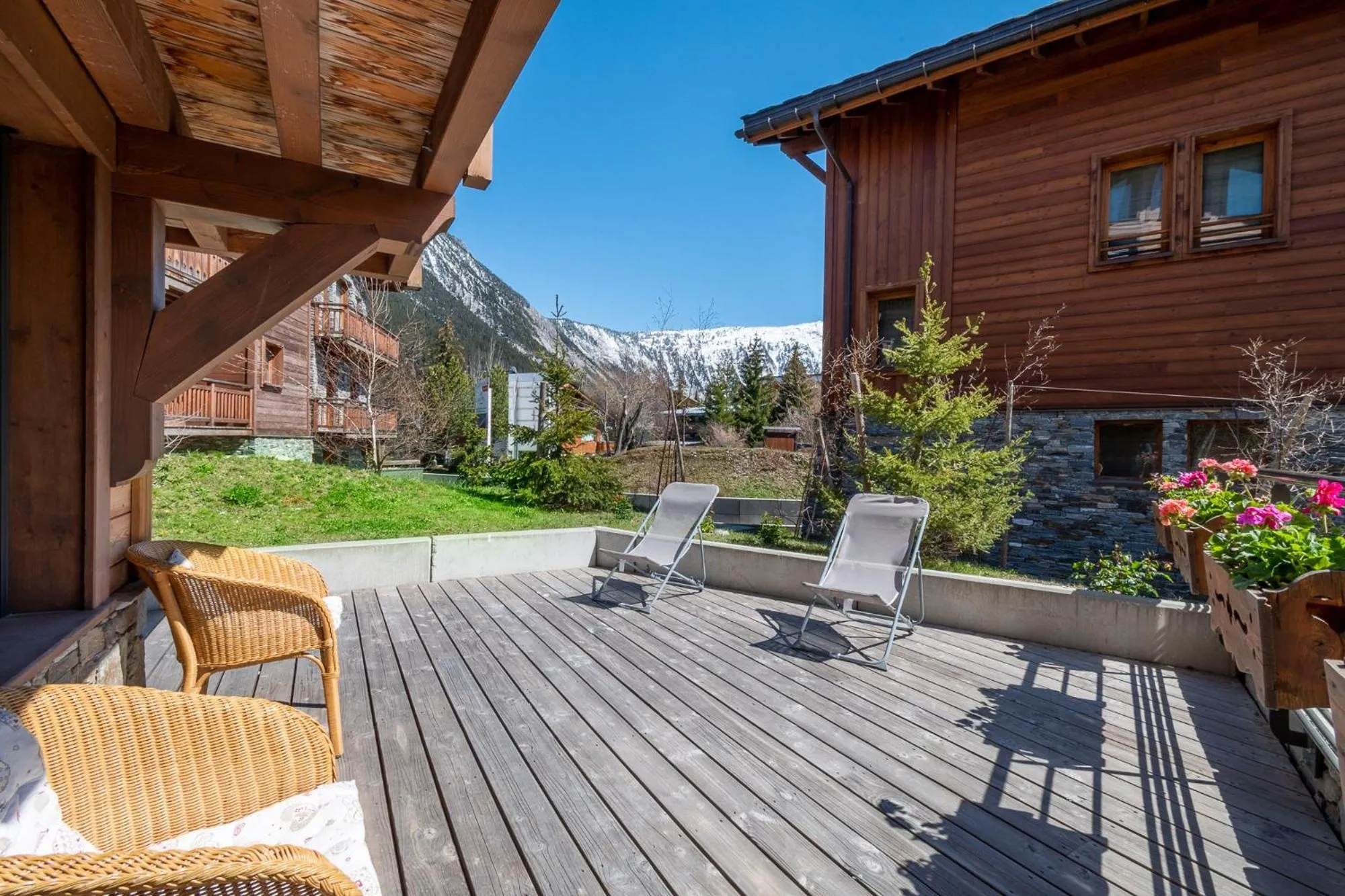 Balcony/Terrace in AUx SPORTS D HIVER