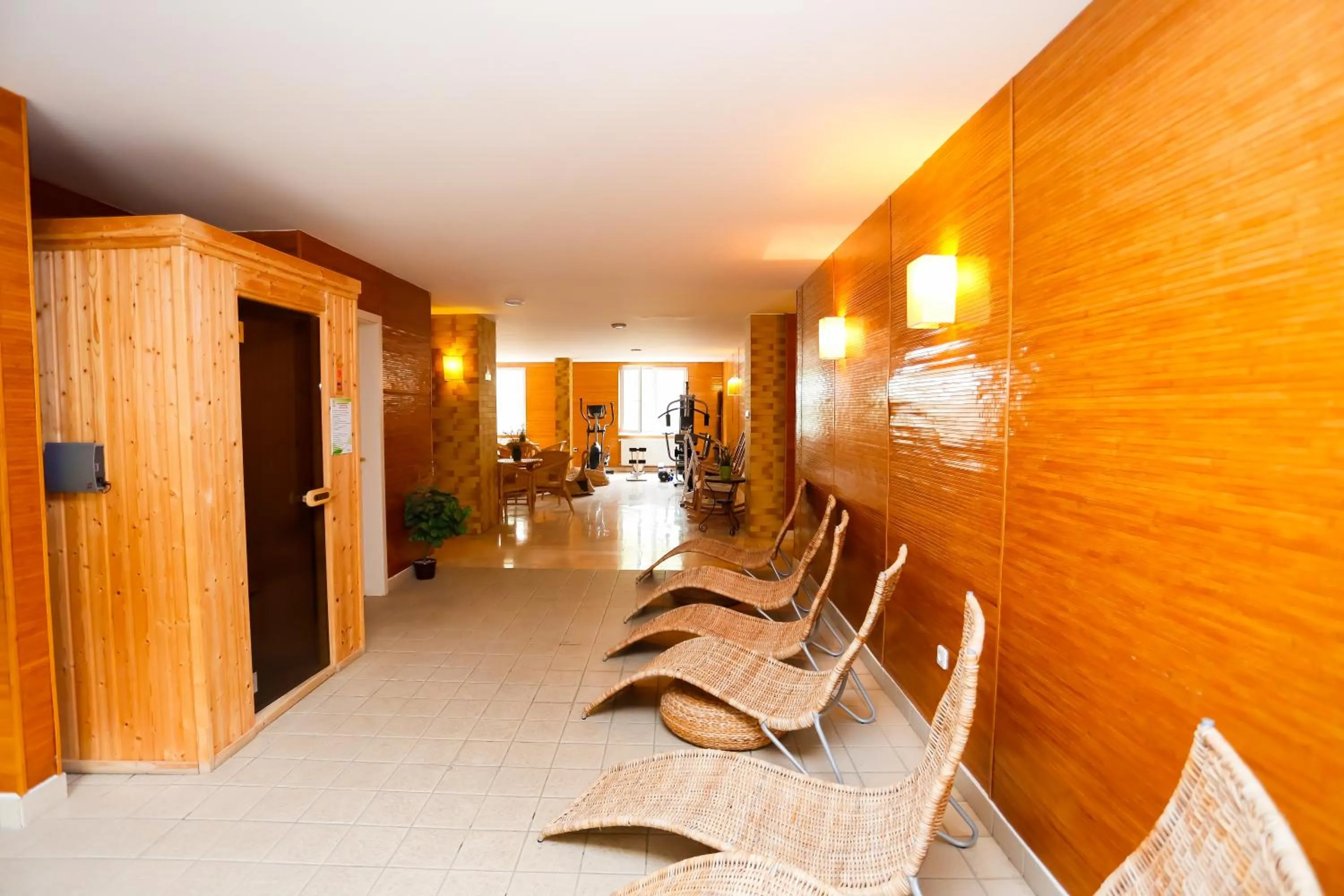 Sauna in Solaris Hotel