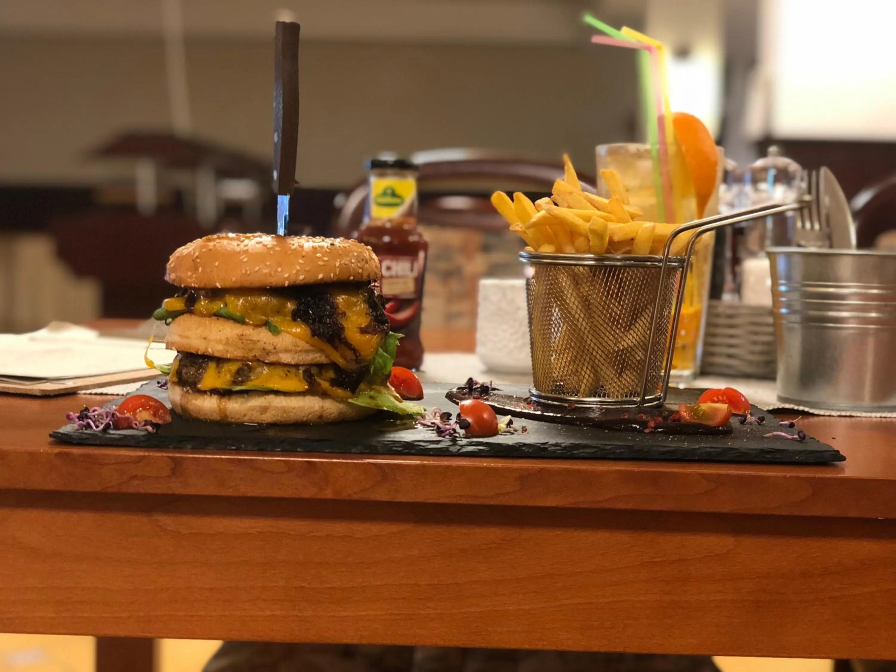 Food in Solaris Hotel