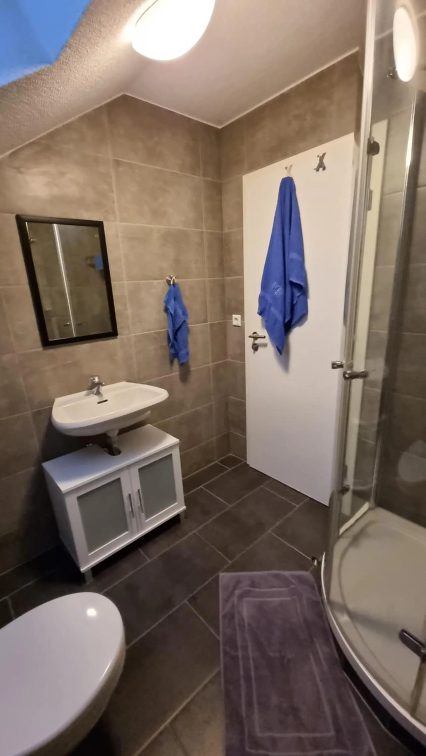 Bathroom in Pension-Maulburg