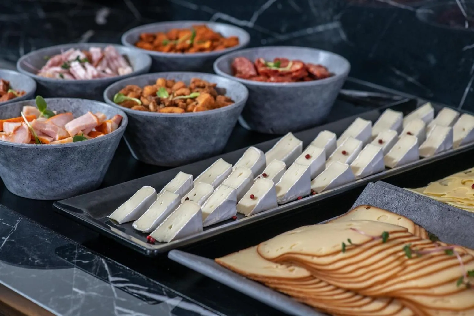 Breakfast in Hotel Délibáb