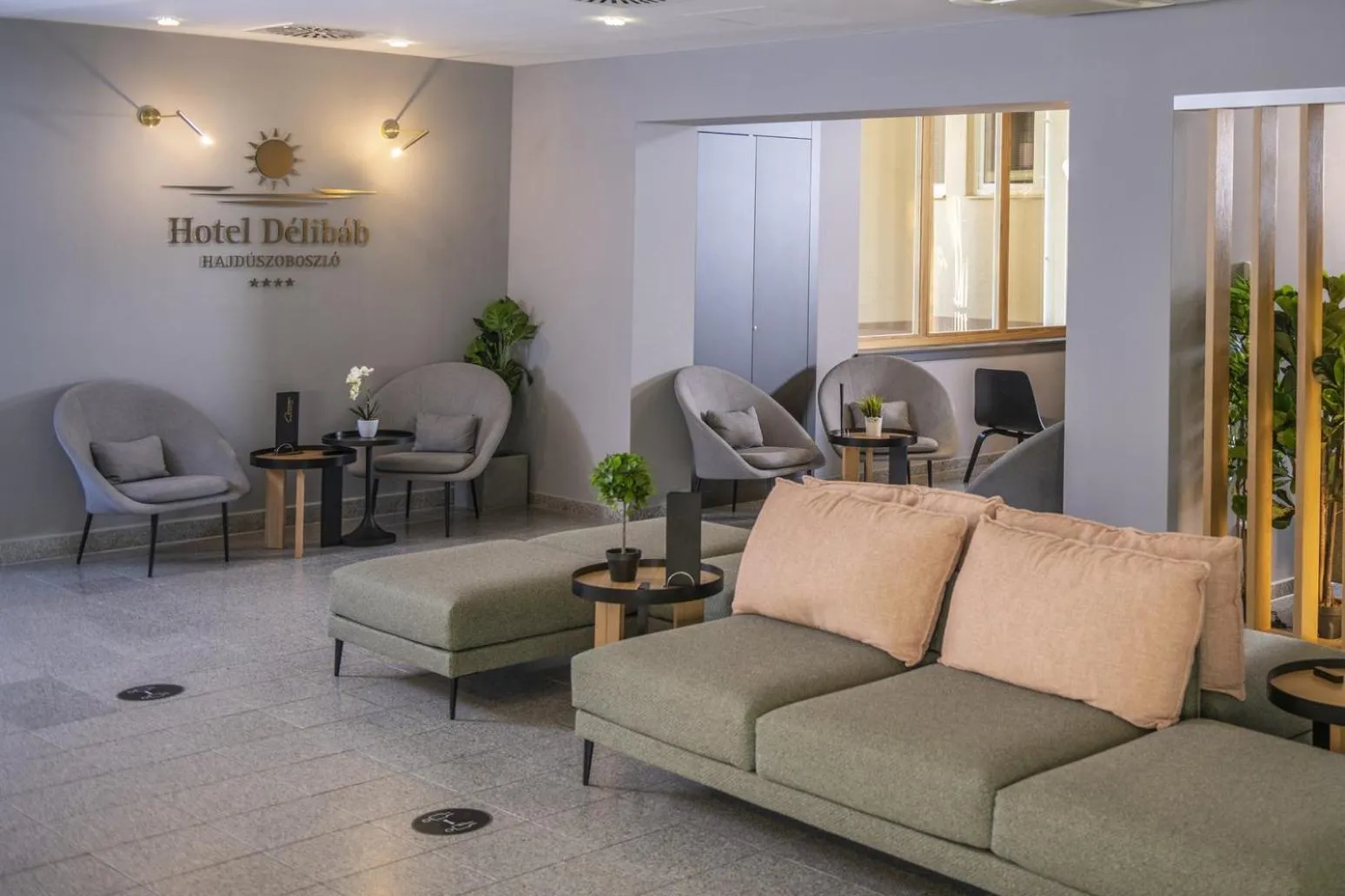 Lobby or reception in Hotel Délibáb