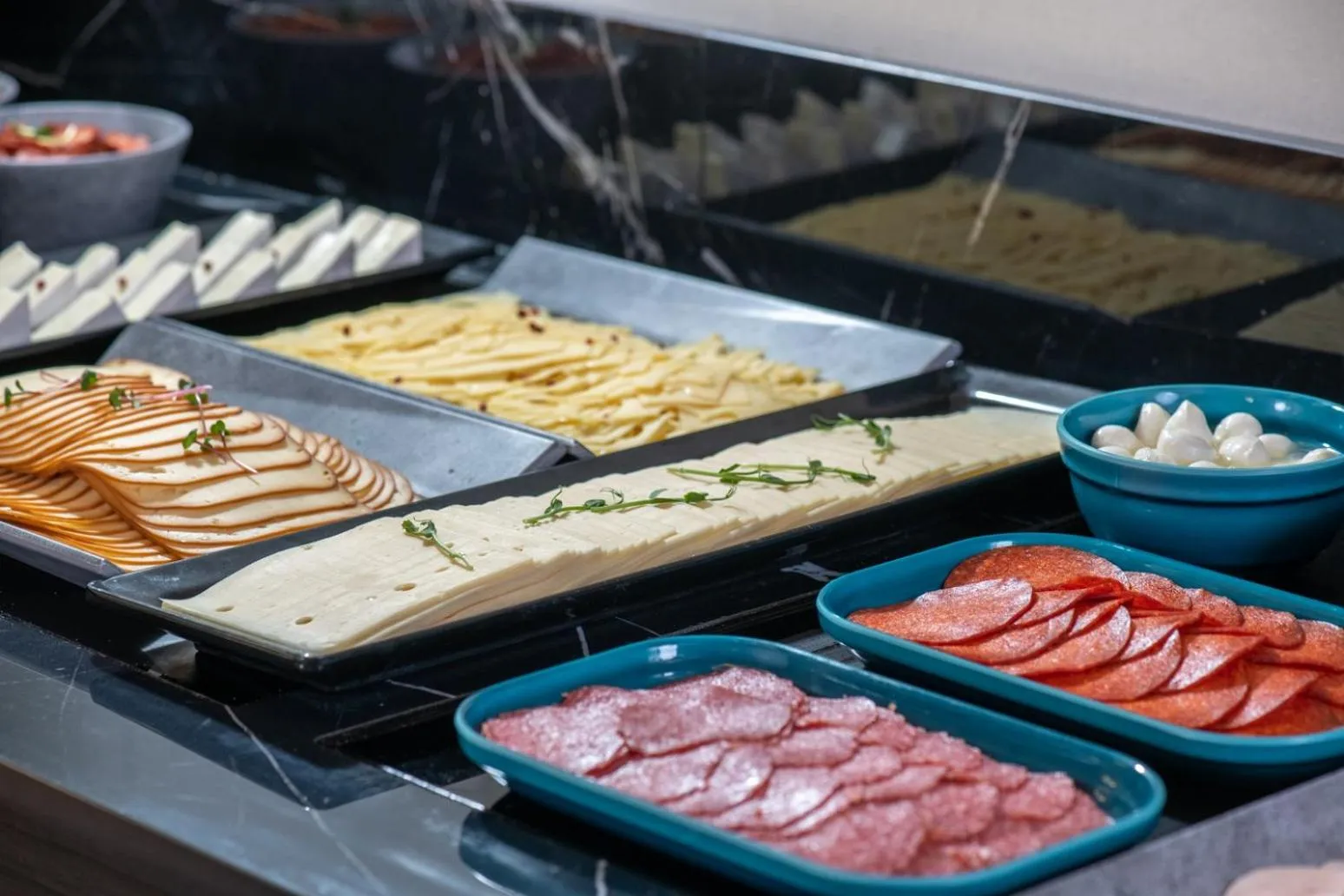 Breakfast in Hotel Délibáb