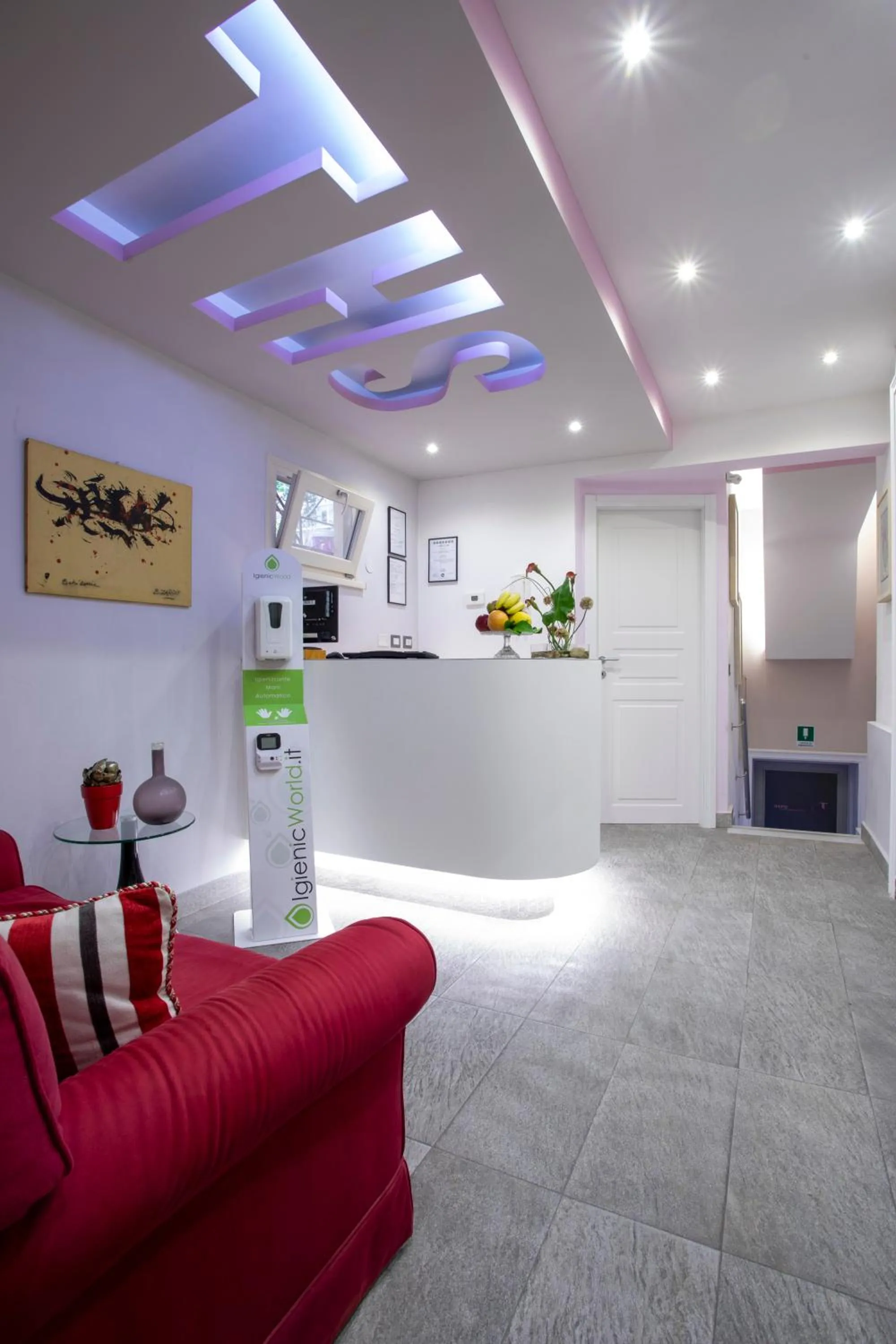 Lobby or reception in Corso Suite 107 Rooms Wellness & Spa