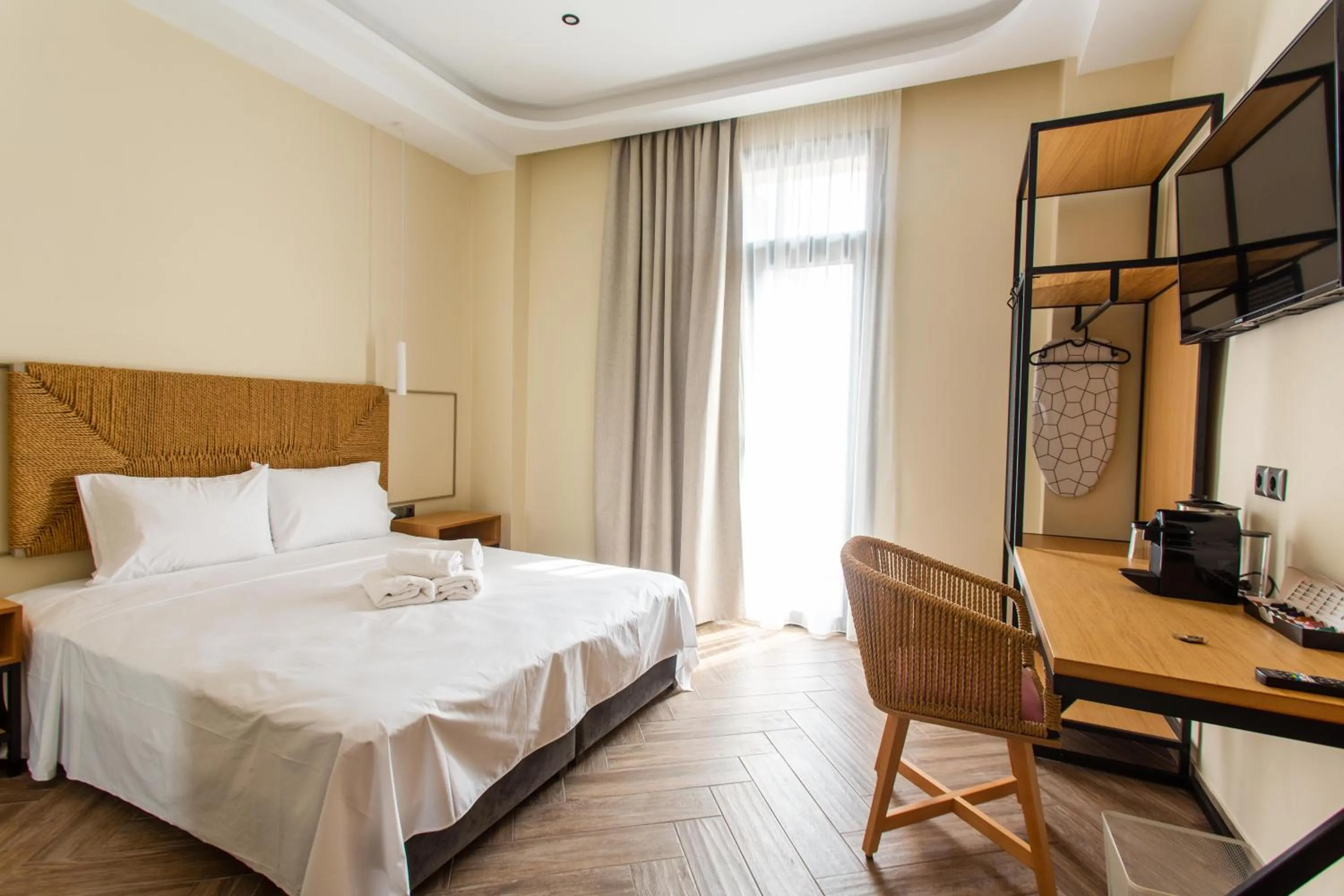 Bed in Leone Suites