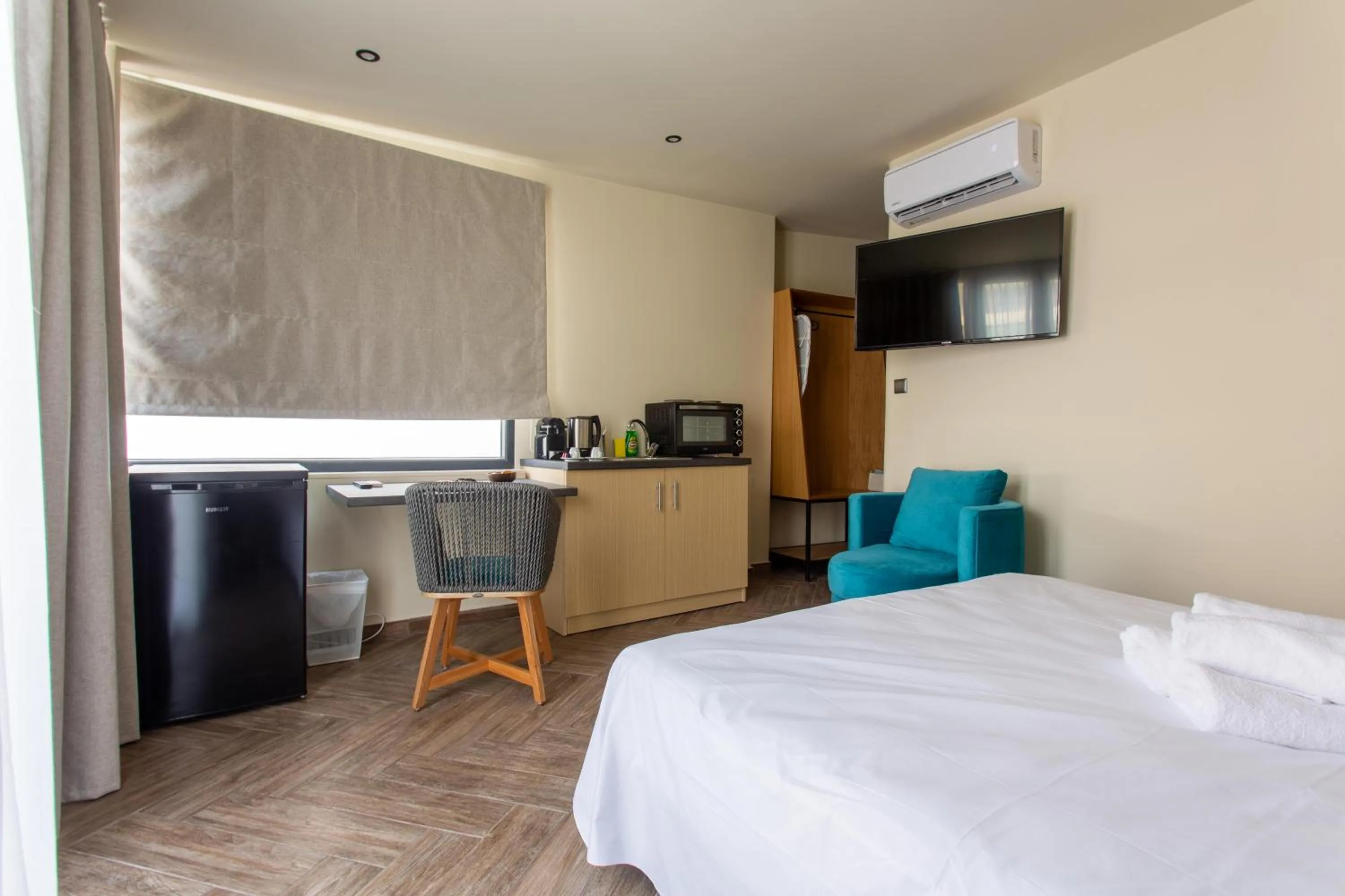 Bed in Leone Suites