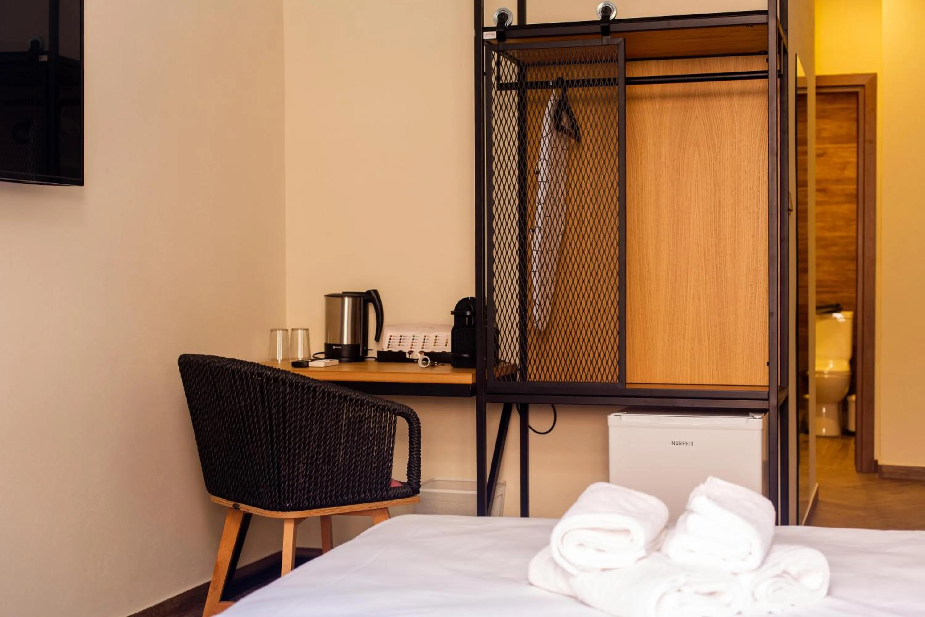 Bed in Leone Suites