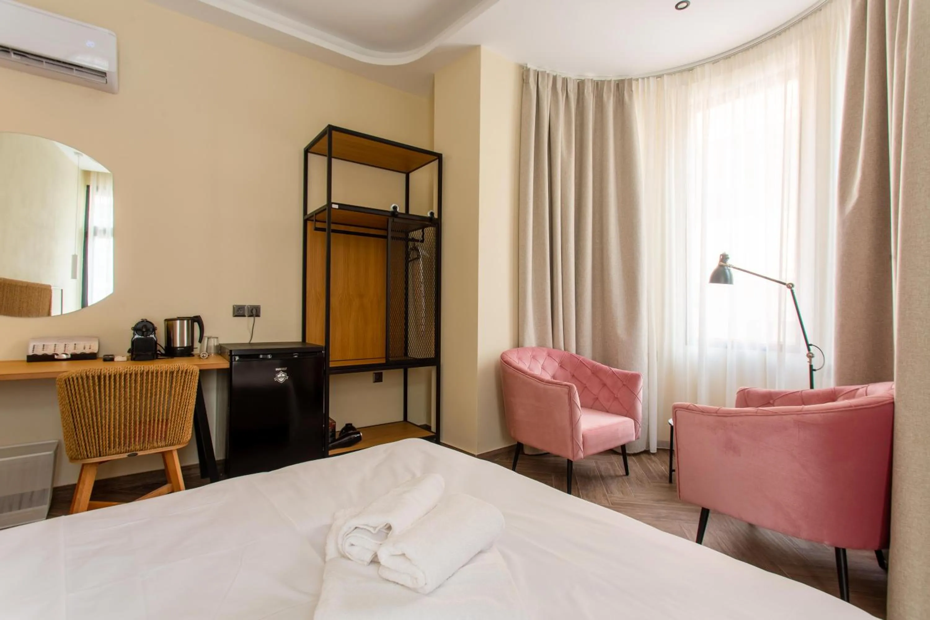 Bed in Leone Suites