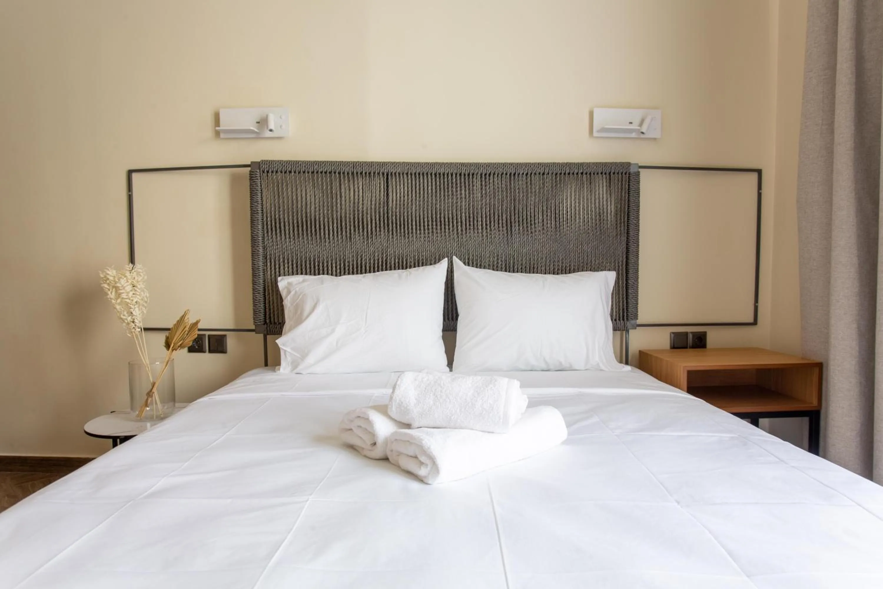 Bed in Leone Suites