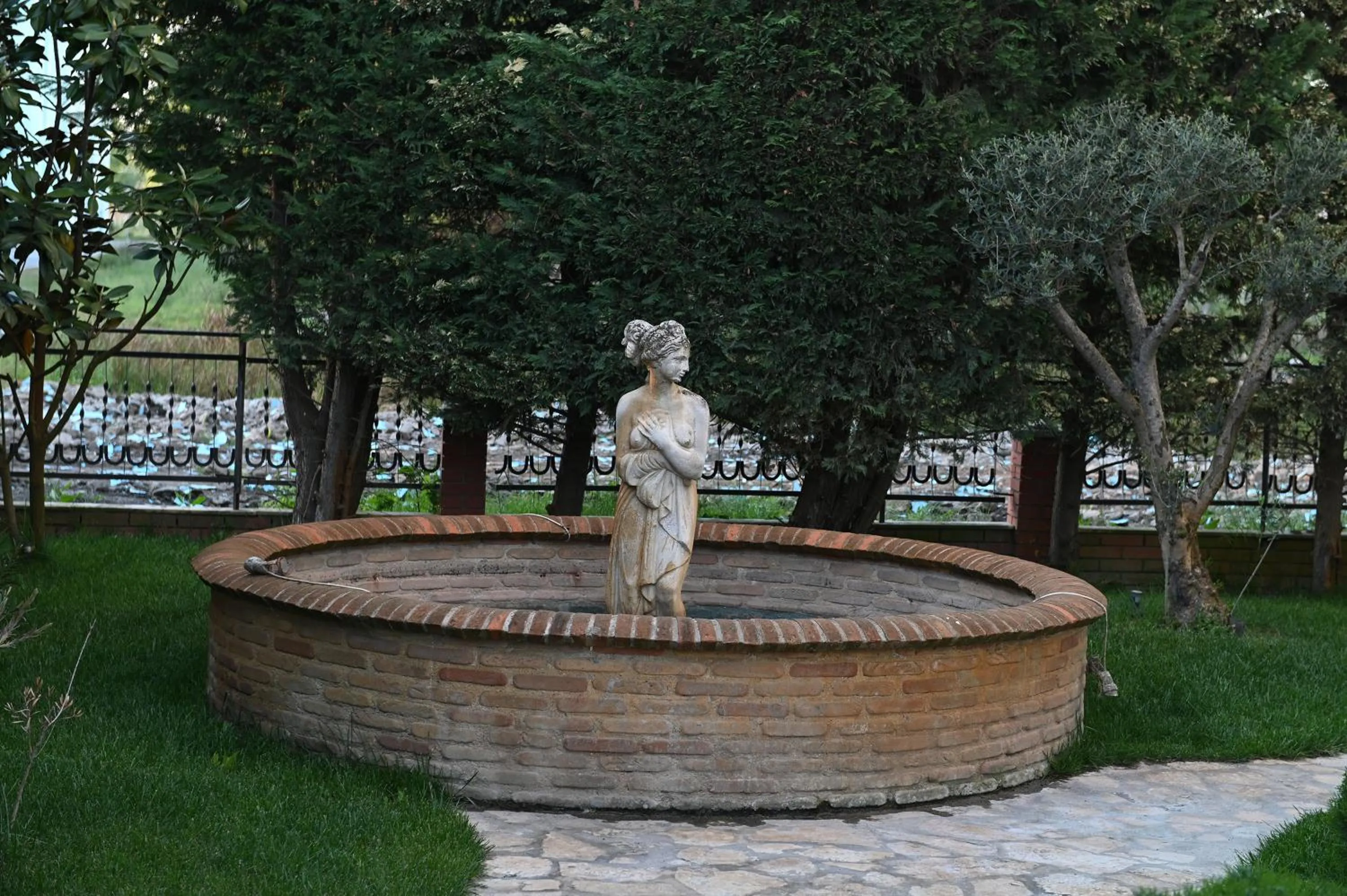 Decorative detail in Hotel Onufri