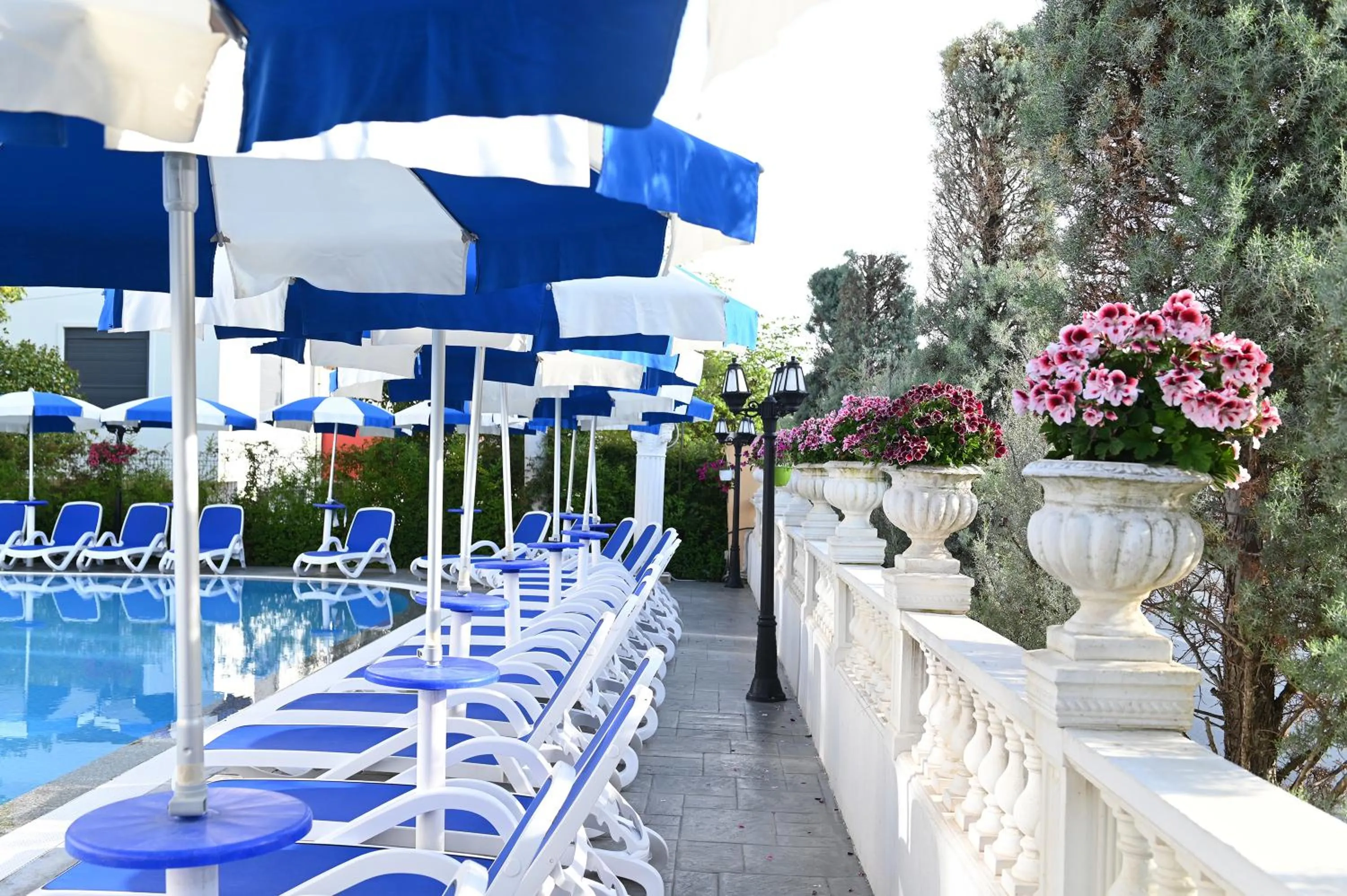 Swimming pool in Hotel Onufri